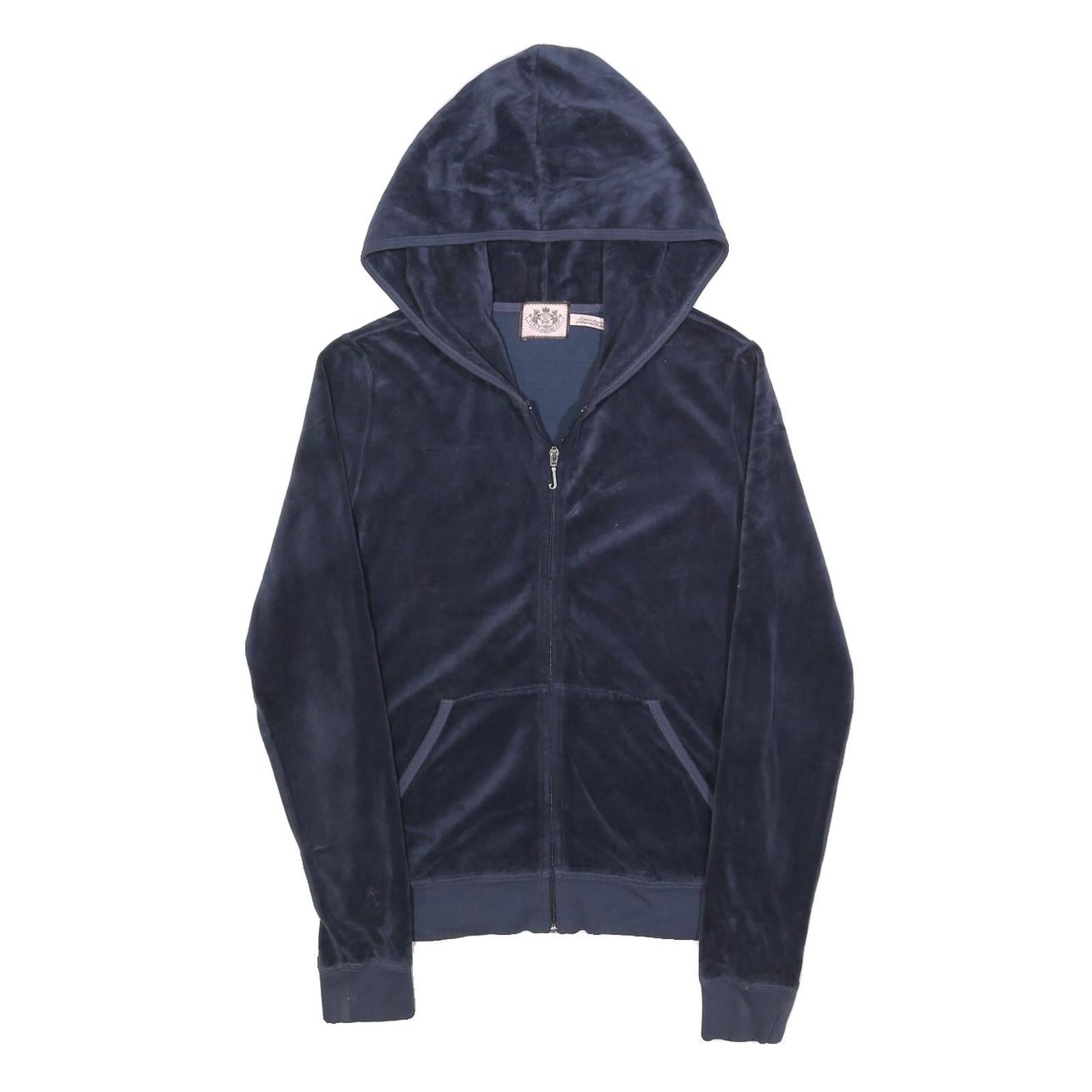 Buy JUICY COUTURE Womens Navy Blue Zip Up Hoodie L Casual Velour Sweatshirt Refurbished - $58.49 JUICY COUTURE Womens Navy Blue Zip Up Hoodie L Casual Velour Sweatshirt Refurbished - N/A refurbished available on Cerqular