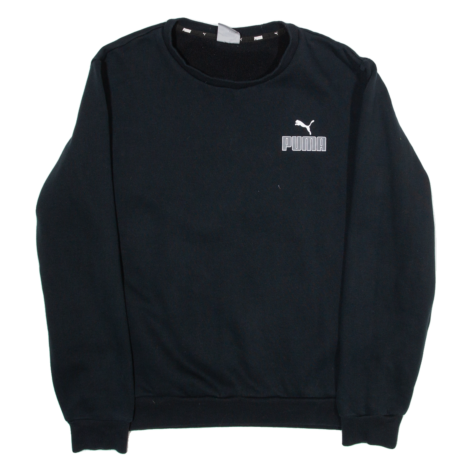 PUMA Mens Sweatshirt Black M Refurbished - N/A refurbished available on Cerqular
