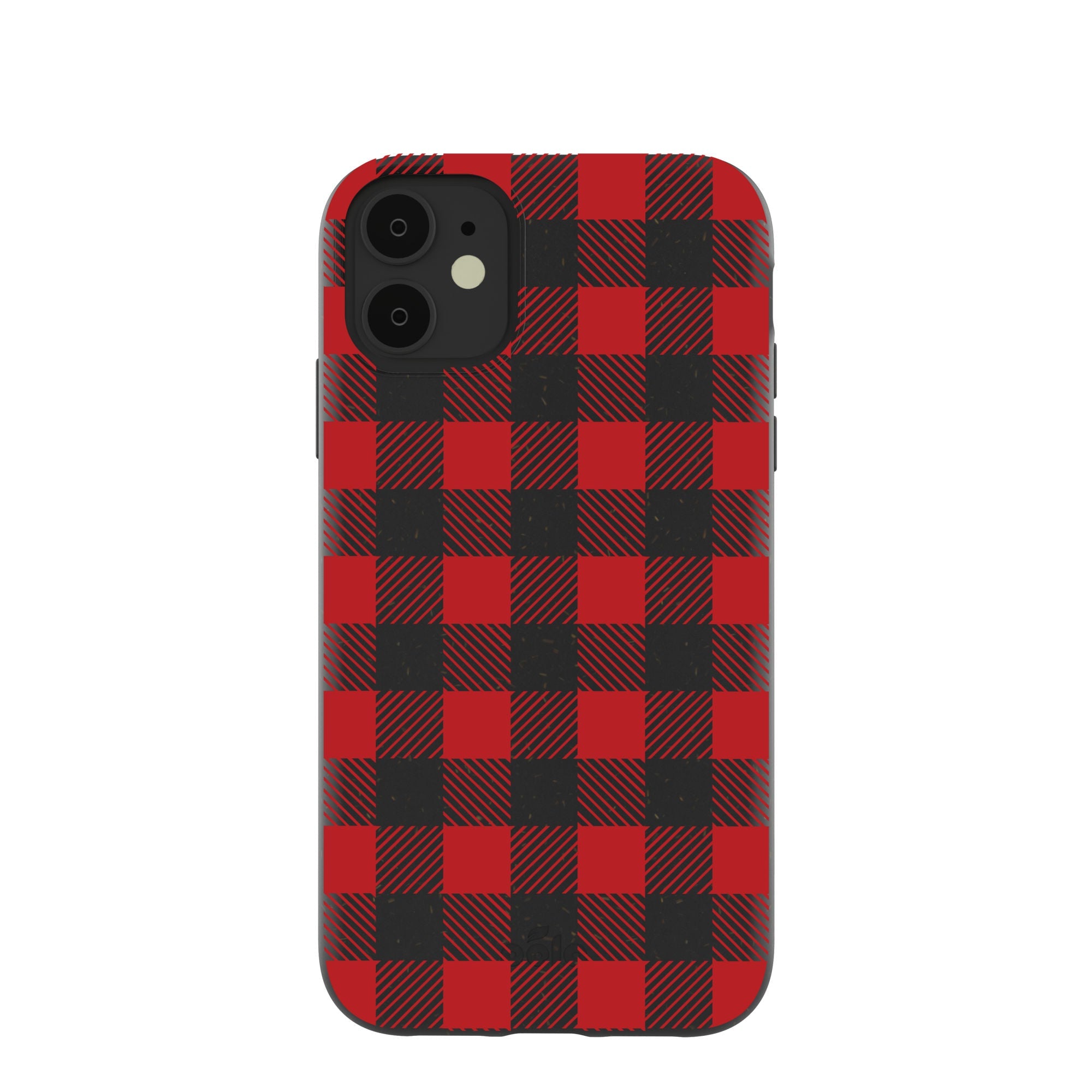 Black Flannel iPhone 11 Case Refurbished - Pela Case refurbished available on Cerqular