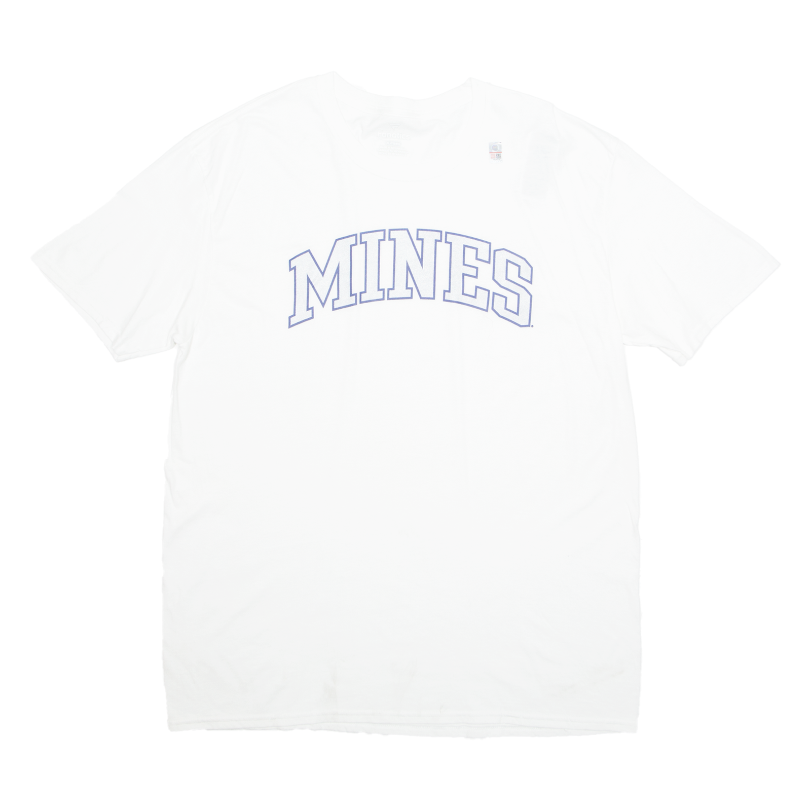 FANATICS Mines Mens T-Shirt White USA XL Refurbished - N/A refurbished available on Cerqular