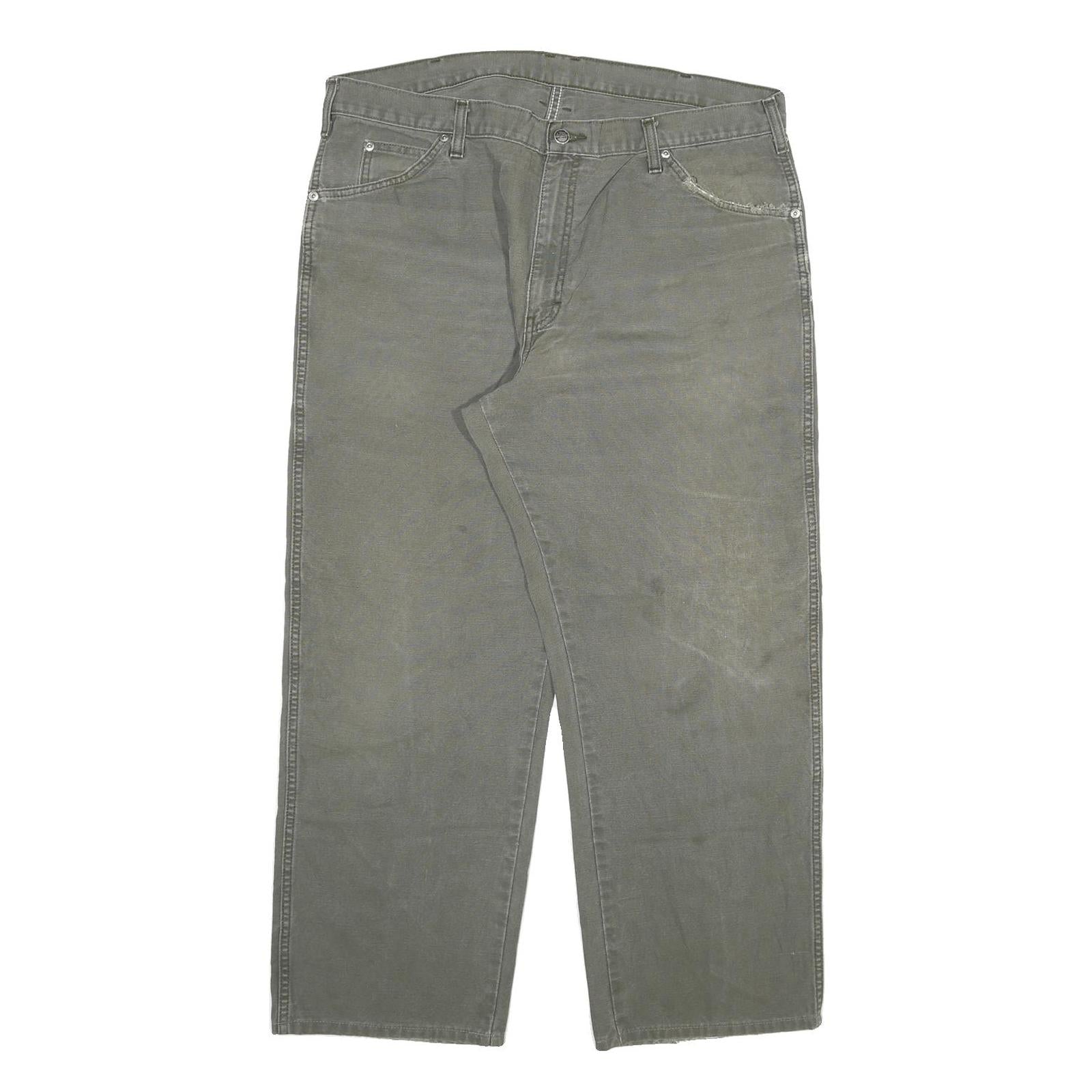 Buy DICKIES Mens Regular Fit Cotton Blend Grey Trousers W37 L28 Workwear Casual Zip Refurbished - $37.69 DICKIES Mens Regular Fit Cotton Blend Grey Trousers W37 L28 Workwear Casual Zip Refurbished - N/A refurbished available on Cerqular