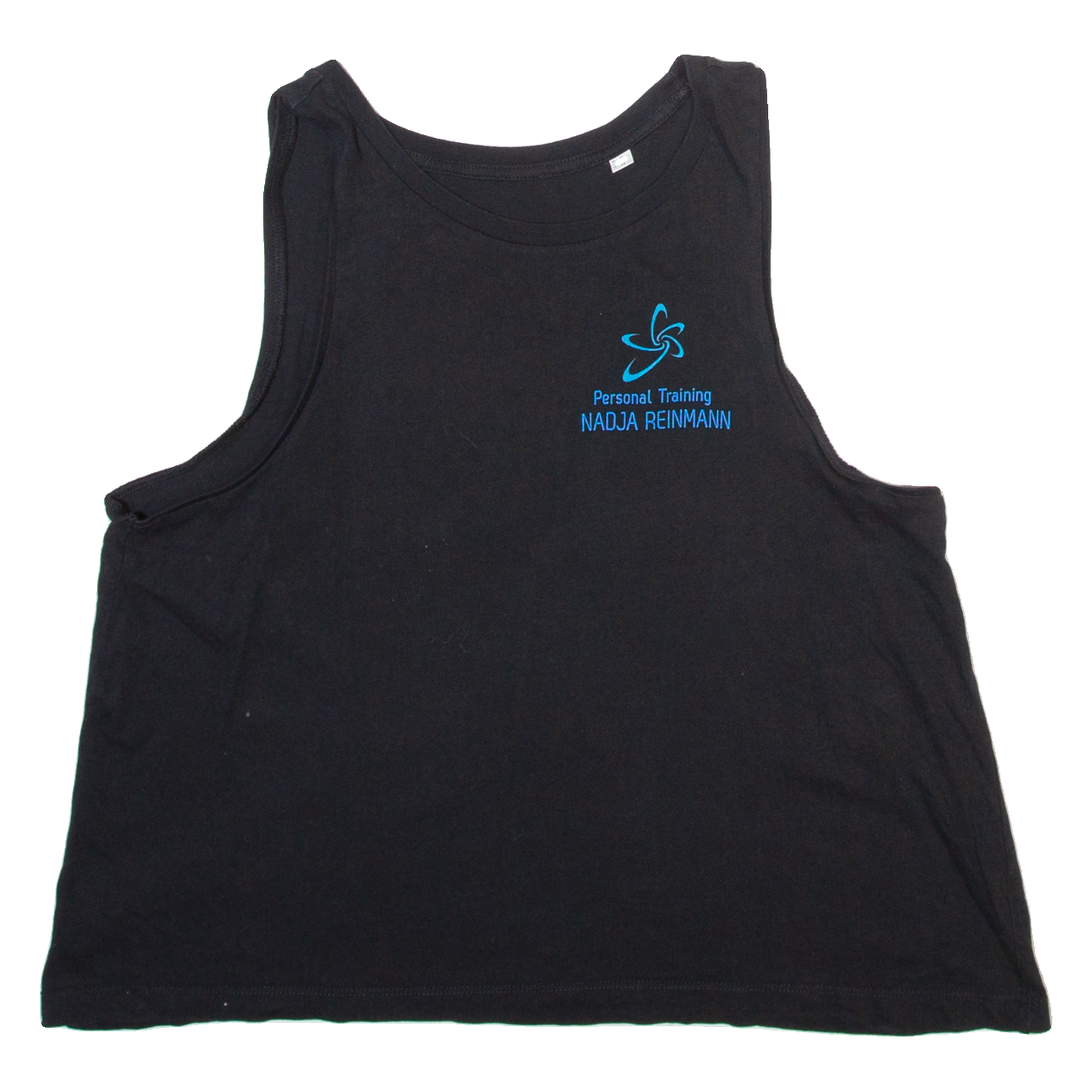 Training Womens Printed Vest Black Sleeveless XS Refurbished - N/A refurbished available on Cerqular