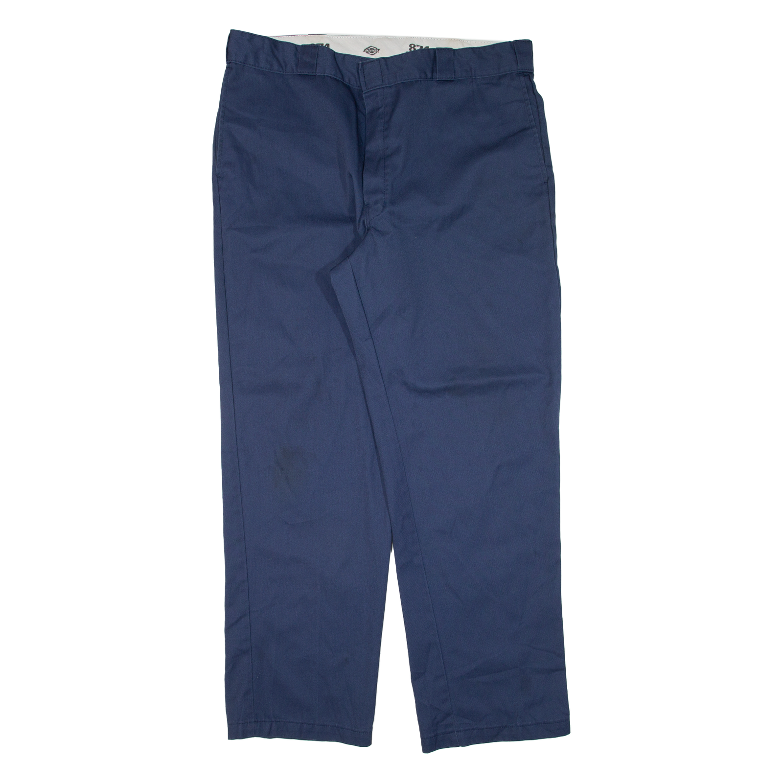 DICKIES 874 Workwear Mens Trousers Blue Regular Straight W40 L32 Refurbished - N/A refurbished available on Cerqular