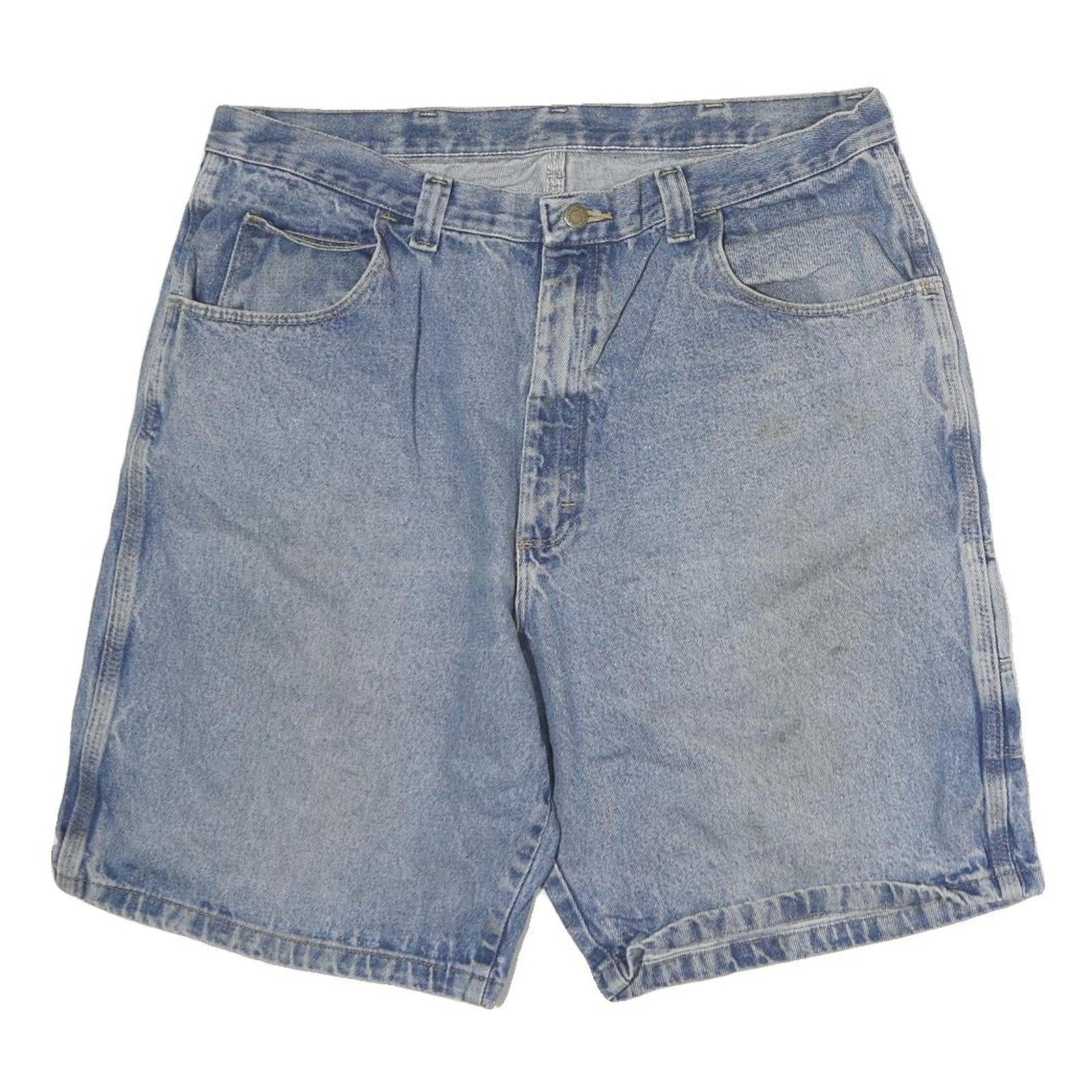 Buy WRANGLER Womens Denim Blue Casual Shorts L W38 Relaxed Fit Cotton Pockets Refurbished - $22.09 WRANGLER Womens Denim Blue Casual Shorts L W38 Relaxed Fit Cotton Pockets Refurbished - N/A refurbished available on Cerqular