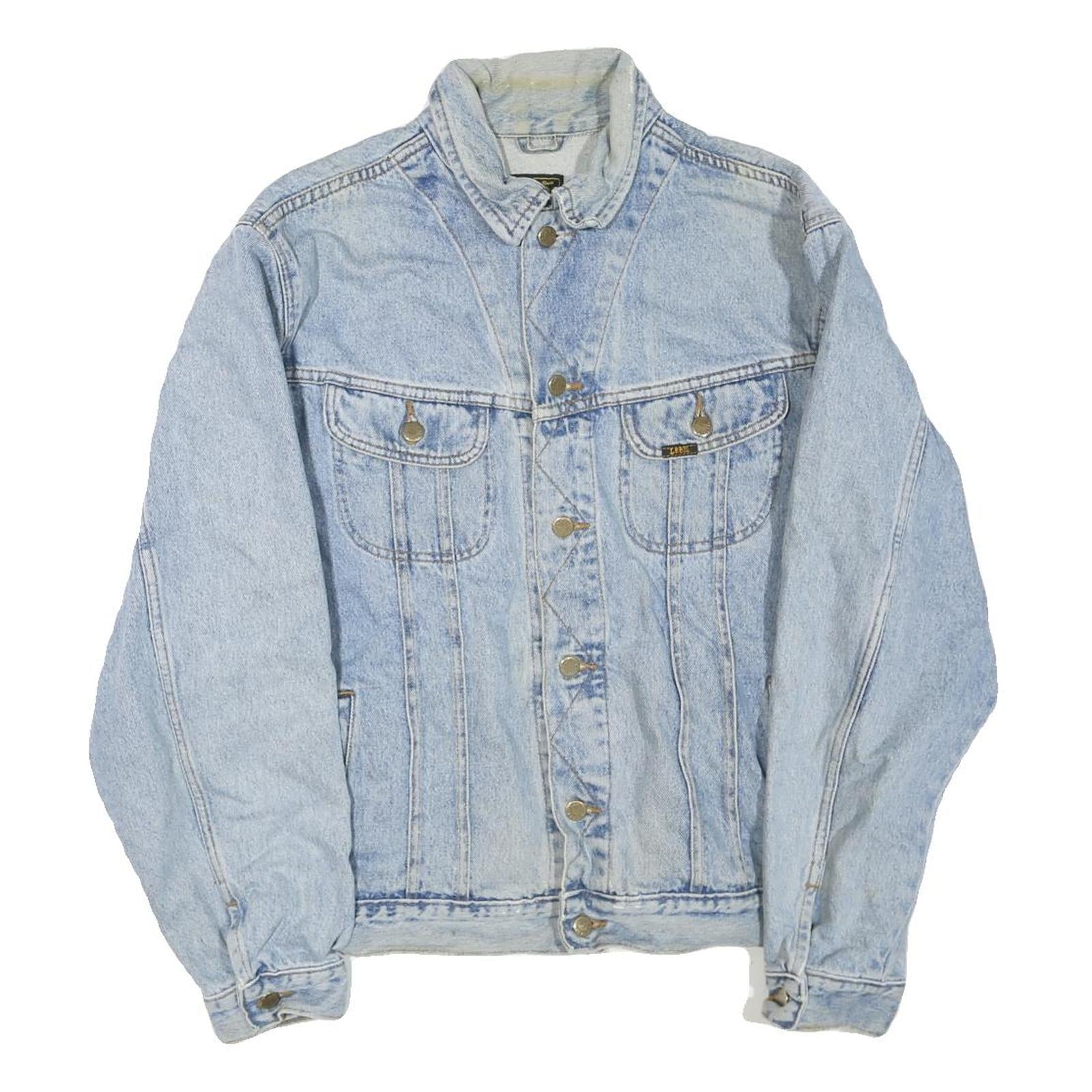 Buy LEE Mens Blue Denim Button Jacket XL Cotton Blend Classic Vintage Style Refurbished - $51.99 LEE Mens Blue Denim Button Jacket XL Cotton Blend Classic Vintage Style Refurbished - N/A refurbished available on Cerqular