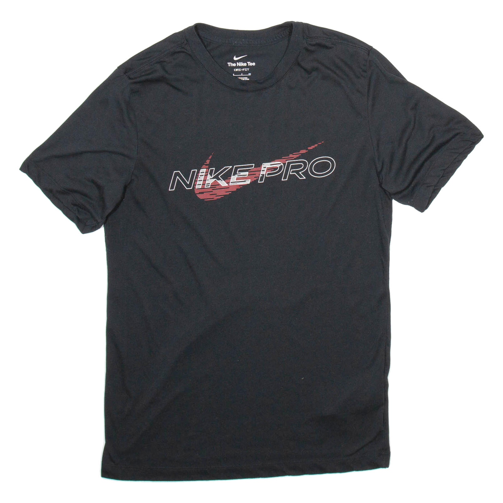 NIKE Mens T-Shirt Black S Refurbished - N/A refurbished available on Cerqular