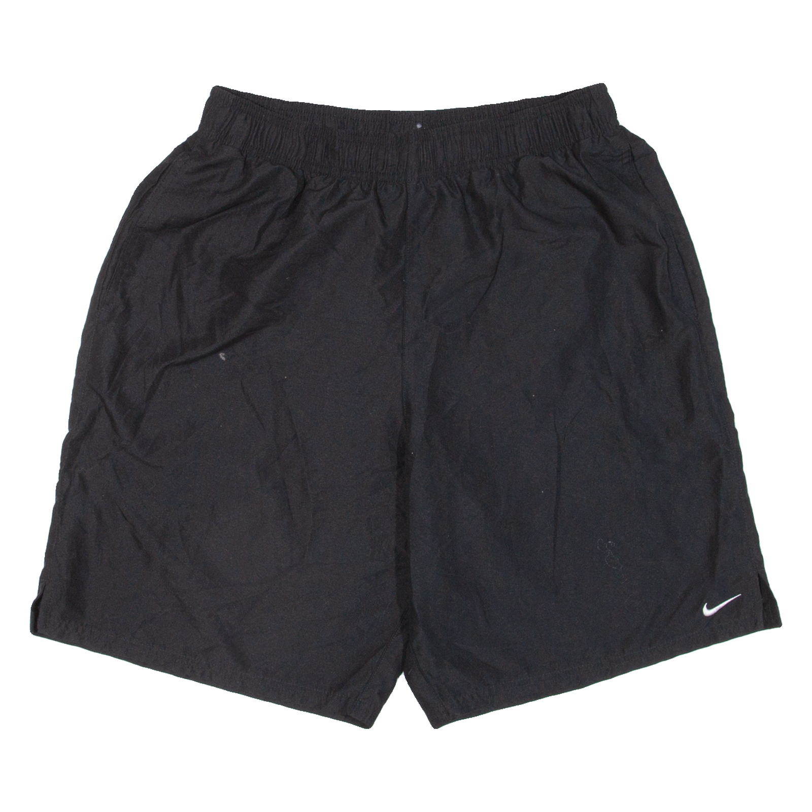 NIKE Mens Sports Shorts Black Relaxed L W30 Refurbished - N/A refurbished available on Cerqular