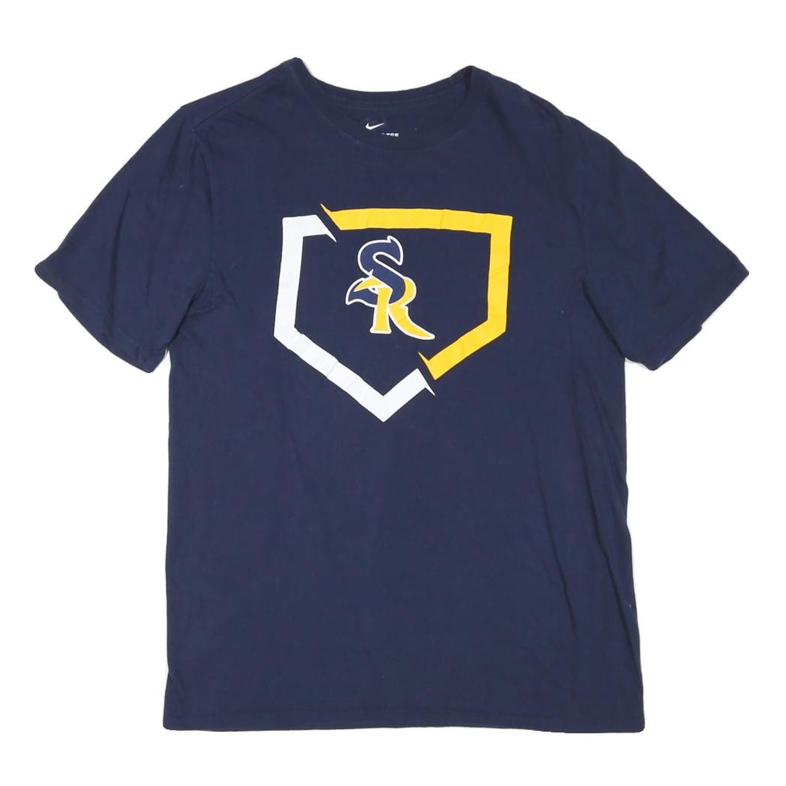 Buy NIKE Mens Blue SR Graphic T-Shirt M Short Sleeve Crew Neck Casual Refurbished - $19.49 NIKE Mens Blue SR Graphic T-Shirt M Short Sleeve Crew Neck Casual Refurbished - N/A refurbished available on Cerqular