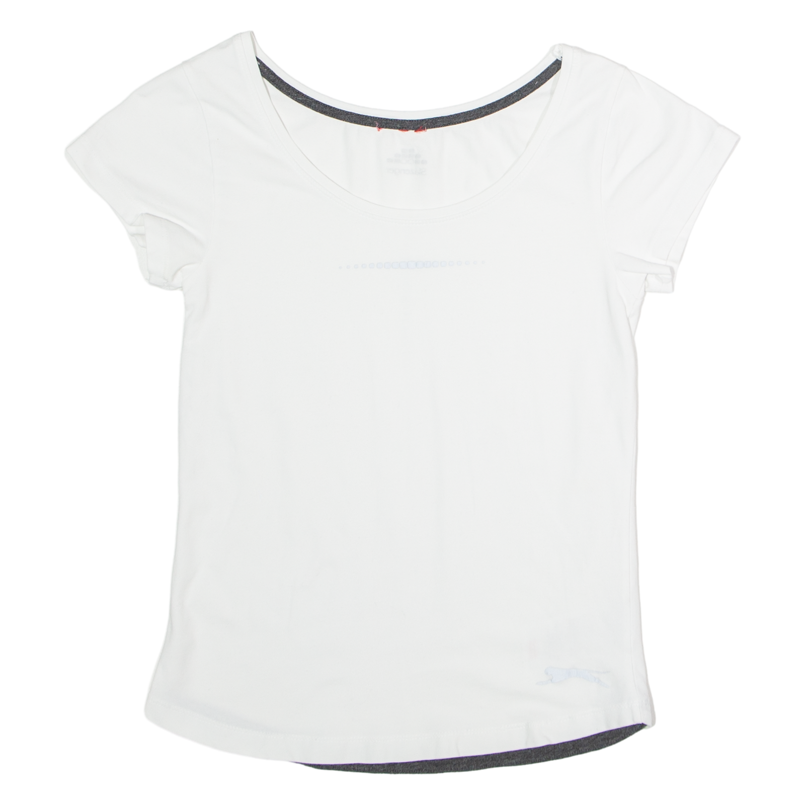 SLAZENGER Womens T-Shirt White UK 10 Refurbished - N/A refurbished available on Cerqular