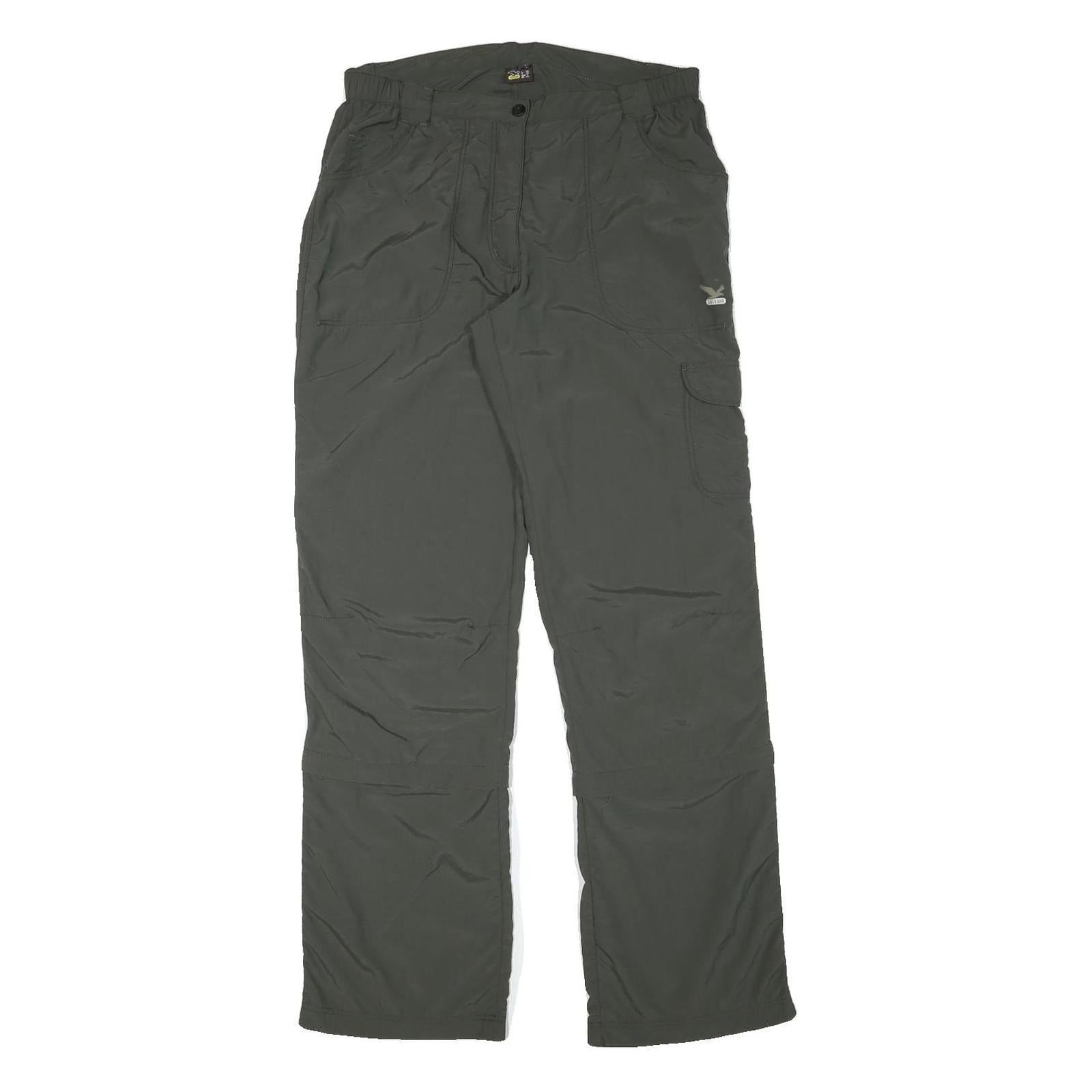 SALEWA Womens Polyester Blend Black Regular Straight Trousers W30 L31 Outdoor Refurbished - N/A refurbished available on Cerqular