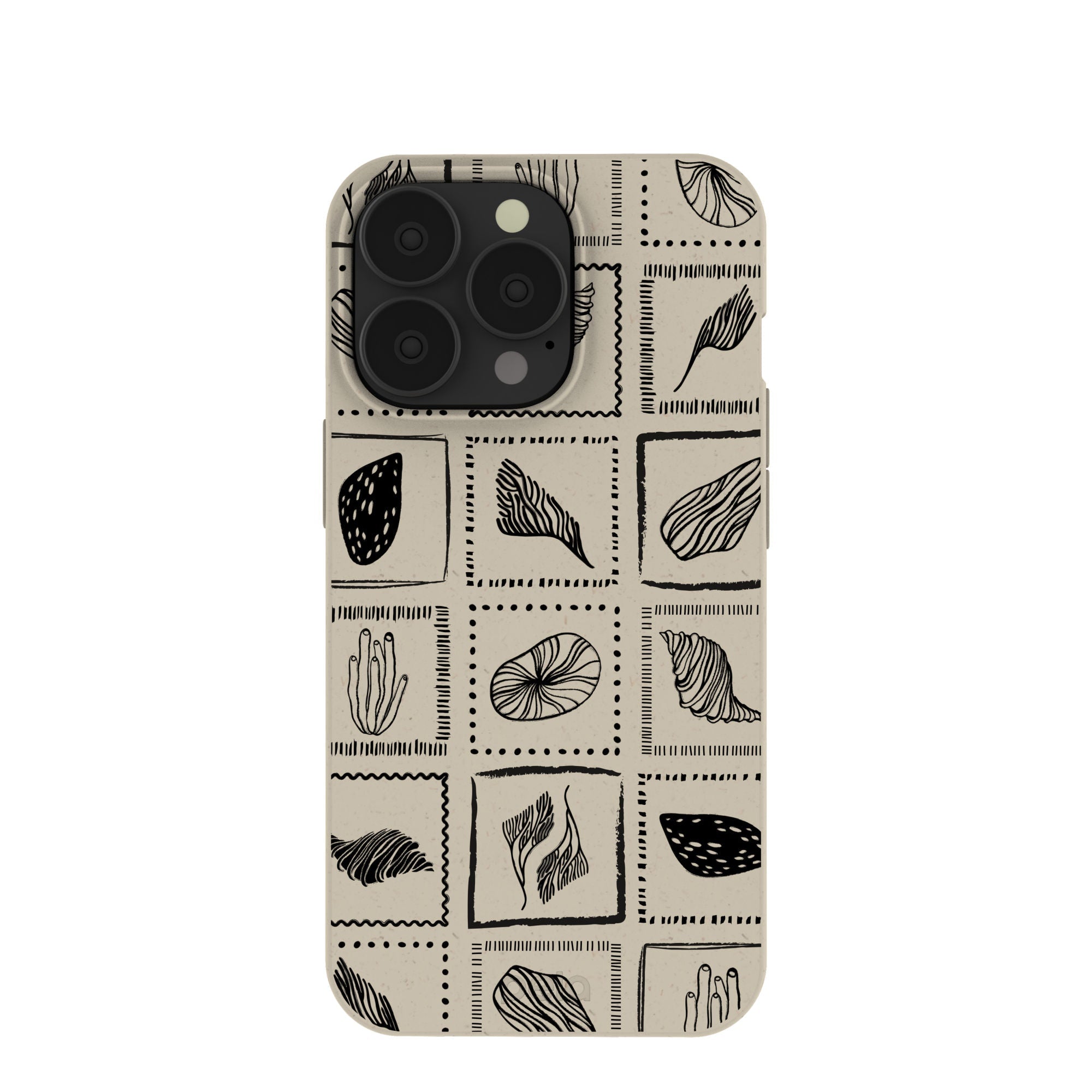 London Fog Coral Tiles iPhone 13 Pro Case Refurbished - Pela Case refurbished available on Cerqular