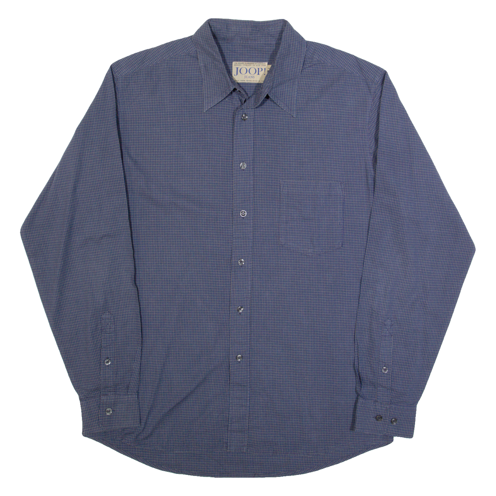 Buy JOOP! Mens Shirt Blue Check Long Sleeve L Refurbished - $18.19 JOOP! Mens Shirt Blue Check Long Sleeve L Refurbished - N/A refurbished available on Cerqular