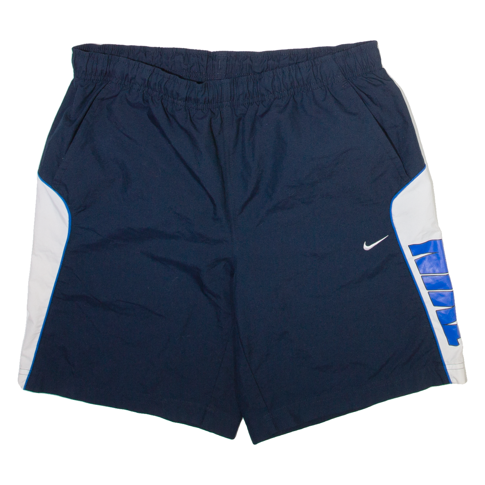 NIKE Mens Casual Shorts Blue M W32 Refurbished - N/A refurbished available on Cerqular