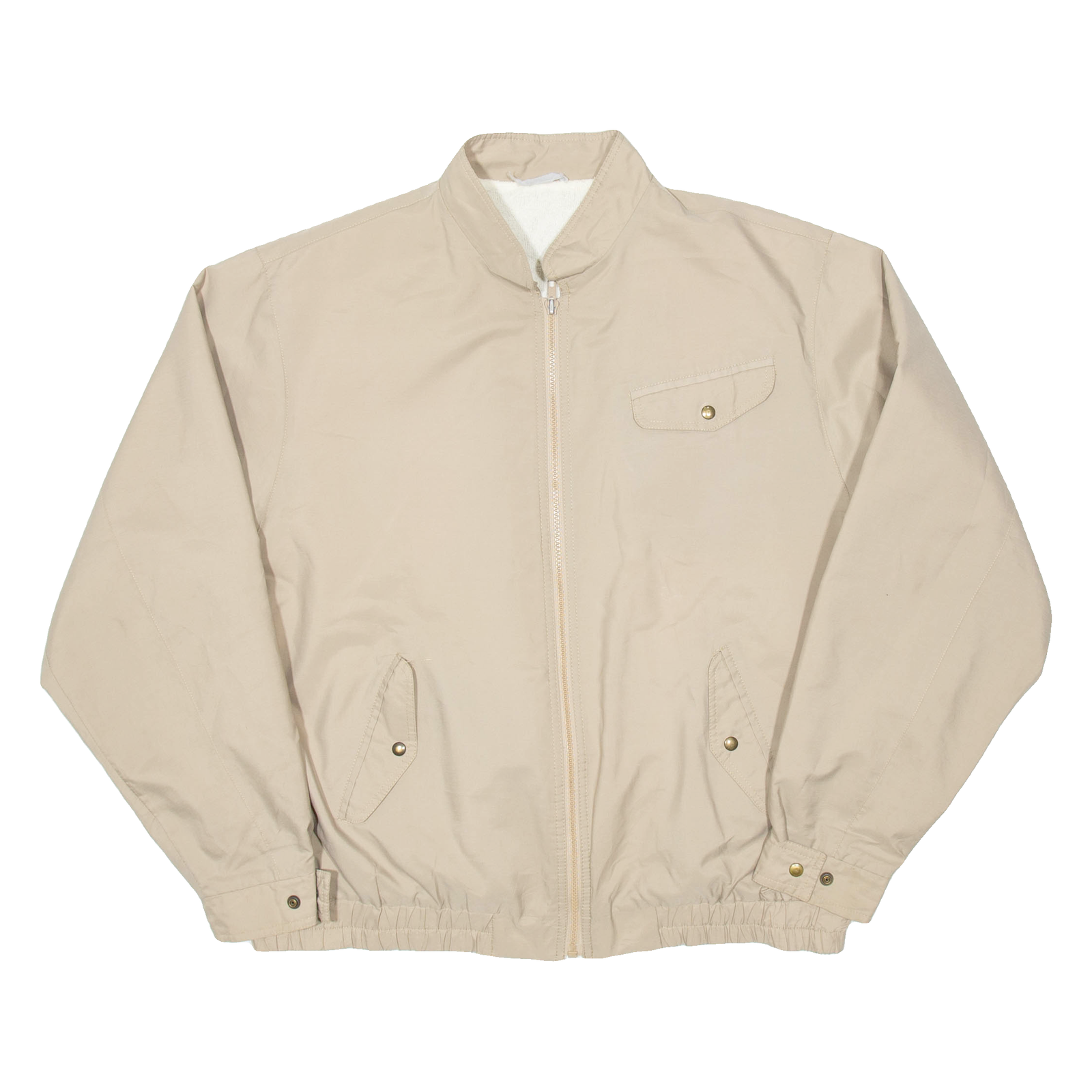Mens Bomber Jacket Brown L Refurbished - N/A refurbished available on Cerqular