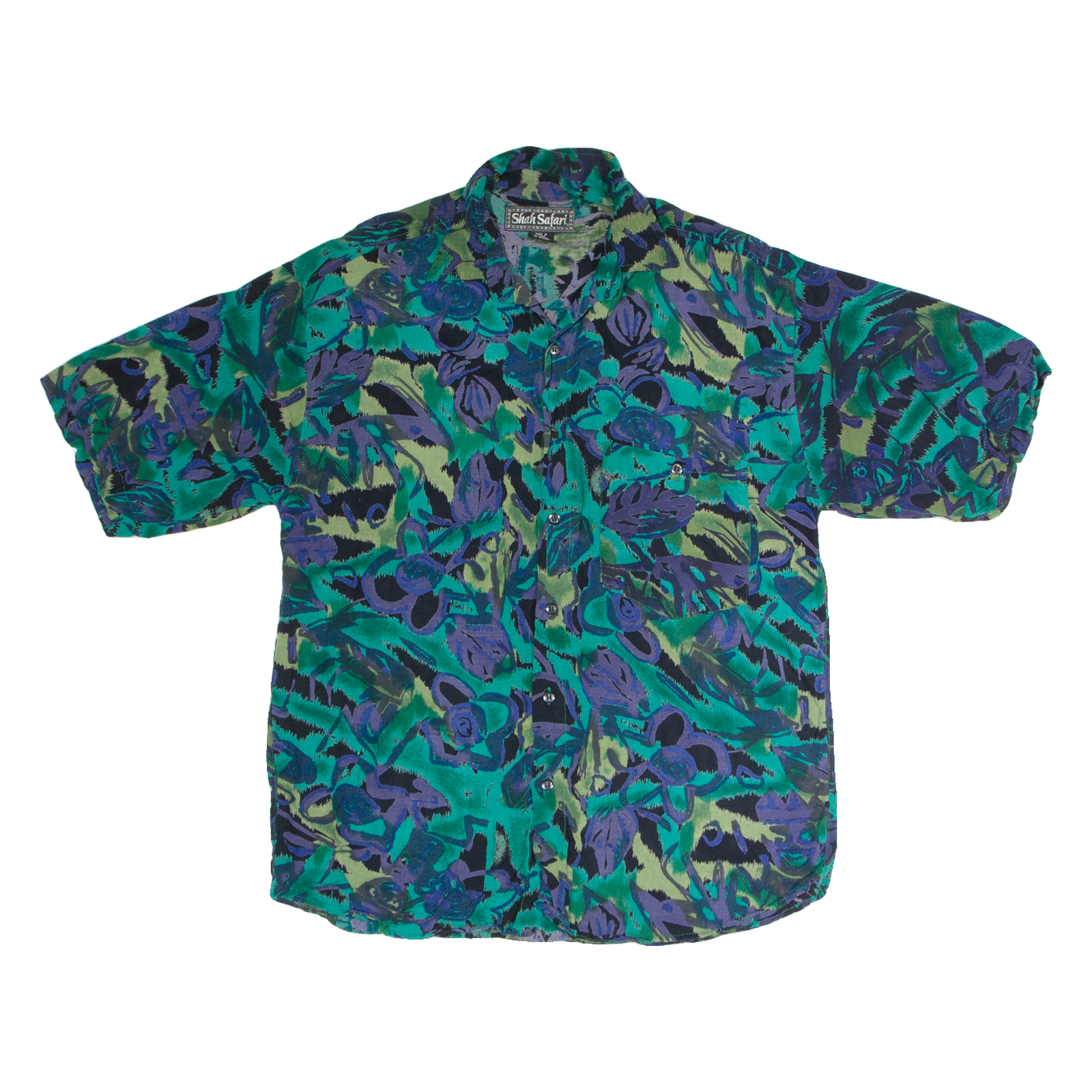 Buy SHAH SAFARI Mens Shirt Green Crazy Pattern M Refurbished - $18.19 SHAH SAFARI Mens Shirt Green Crazy Pattern M Refurbished - N/A refurbished available on Cerqular