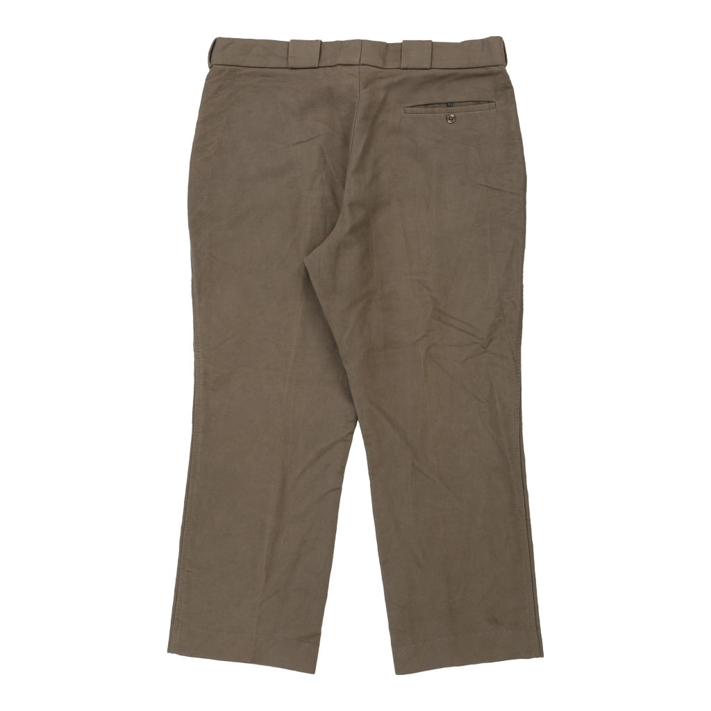 Barbour Trousers - 38W 27L Brown Cotton Blend Refurbished - Thrifted (note: this is a term often used to describe second- refurbished available on Cerqular