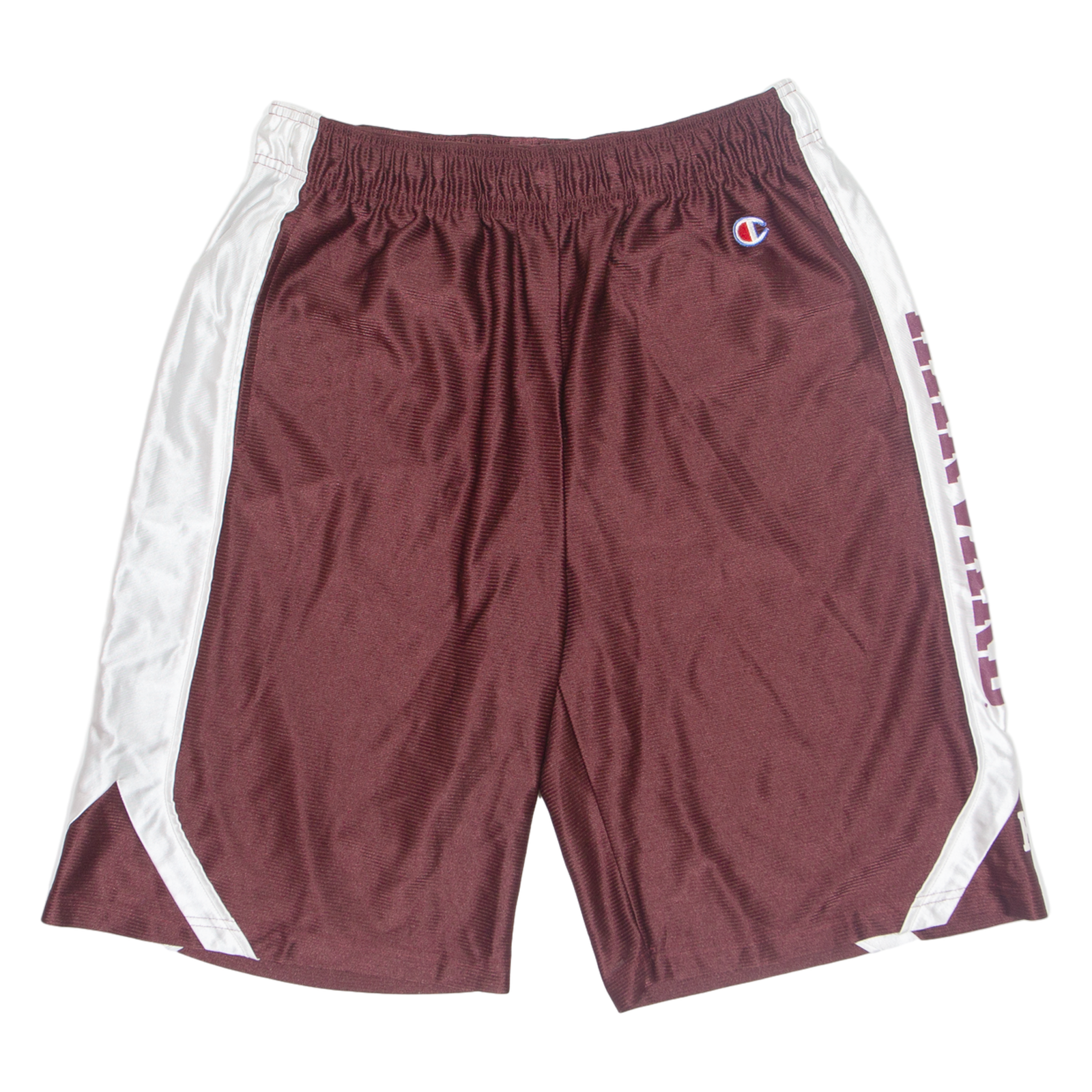 CHAMPION Harvard USA Mens Sports Shorts Maroon Relaxed L W32 Refurbished - N/A refurbished available on Cerqular
