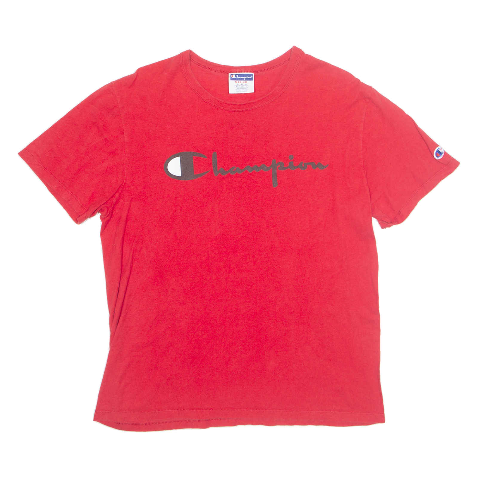 Buy CHAMPION Mens T-Shirt Red M Refurbished - $15.59 CHAMPION Mens T-Shirt Red M Refurbished - N/A refurbished available on Cerqular