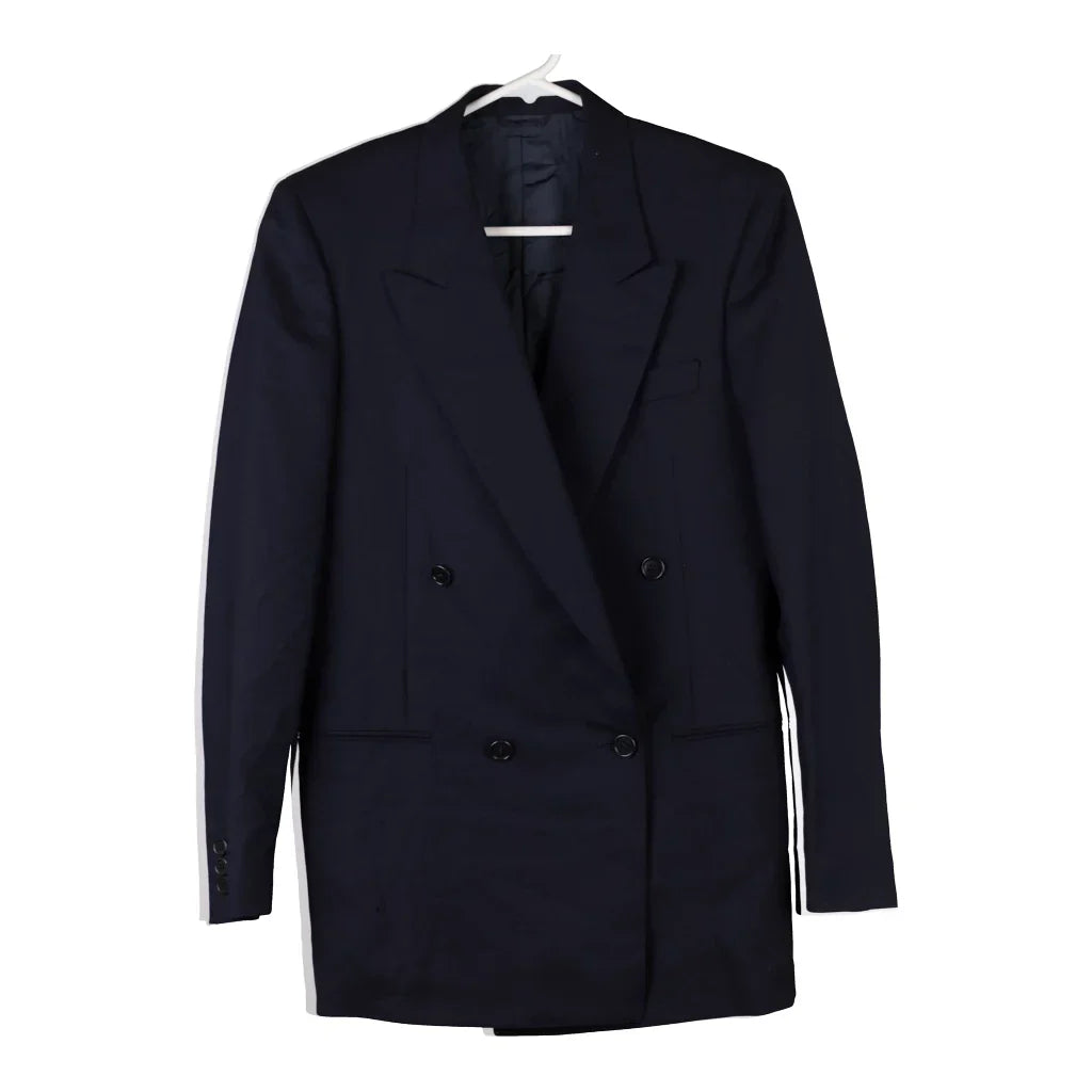 Corneliani Blazer - XL Navy Virgin Wool Refurbished - Thrifted (note: this is a term often used to describe second- refurbished available on Cerqular