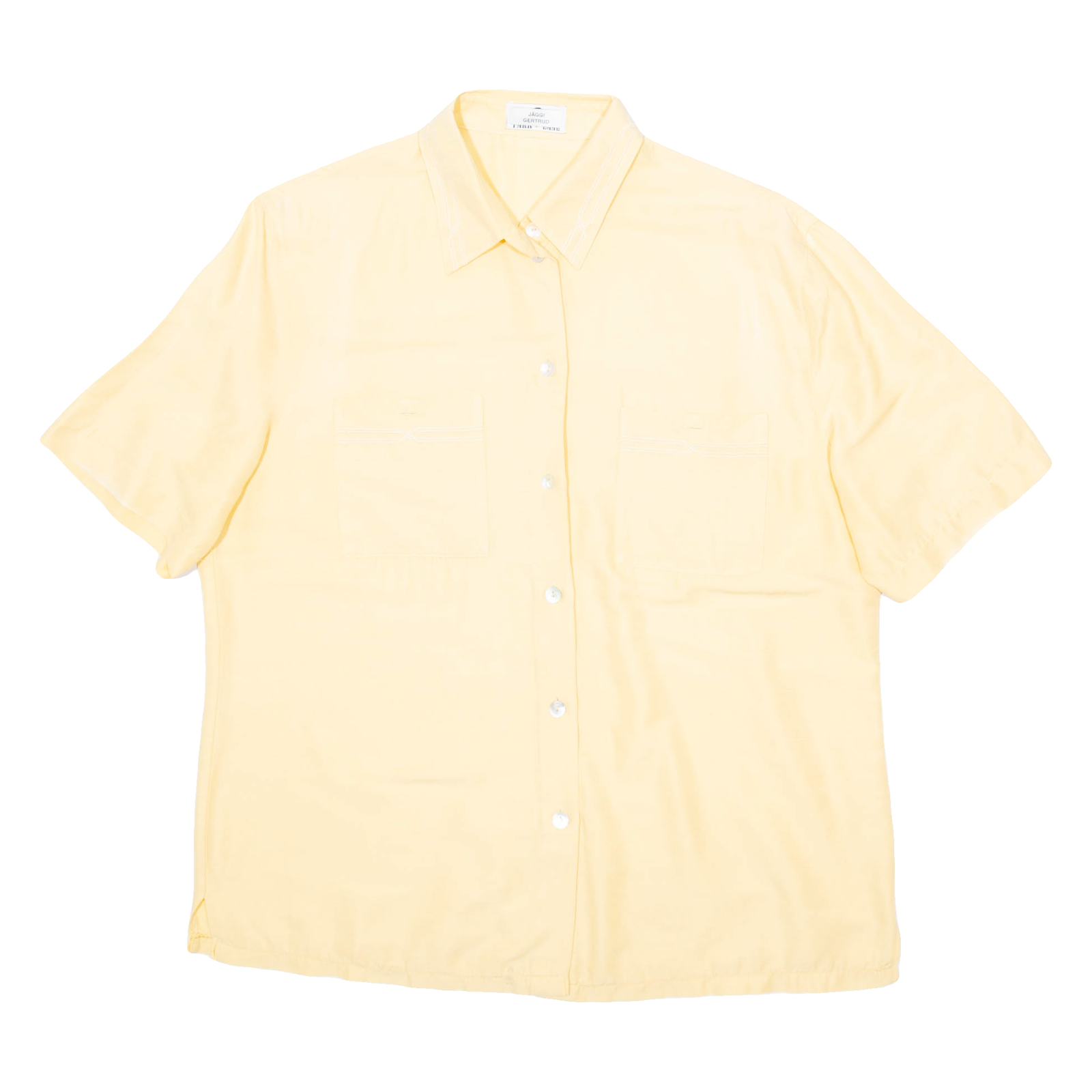 Womens Plain Shirt Yellow M Refurbished - N/A refurbished available on Cerqular