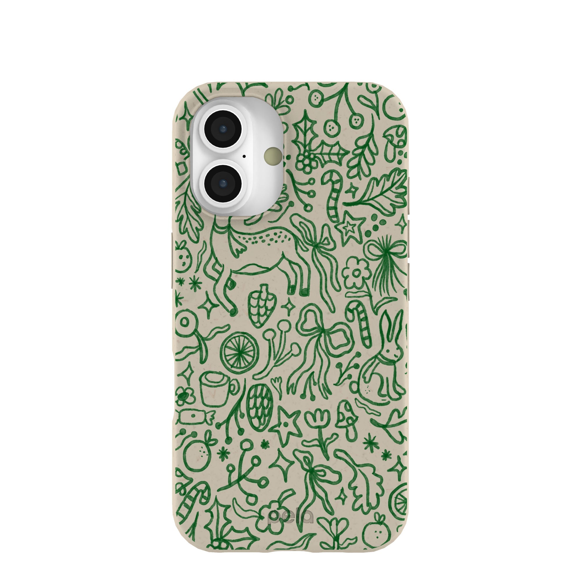 London Fog Cozy Woodland iPhone 16 Case Refurbished - Pela Case refurbished available on Cerqular
