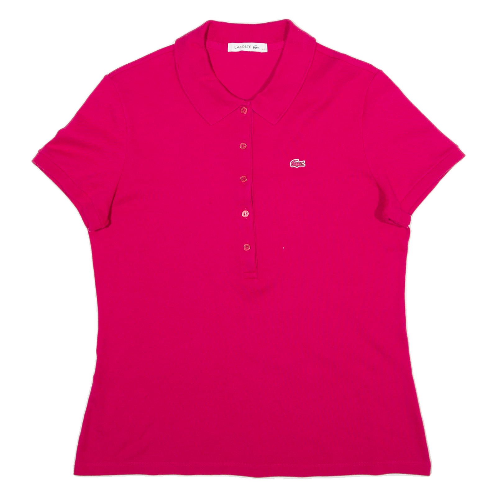 LACOSTE Womens Polo Shirt Pink S Refurbished - N/A refurbished available on Cerqular