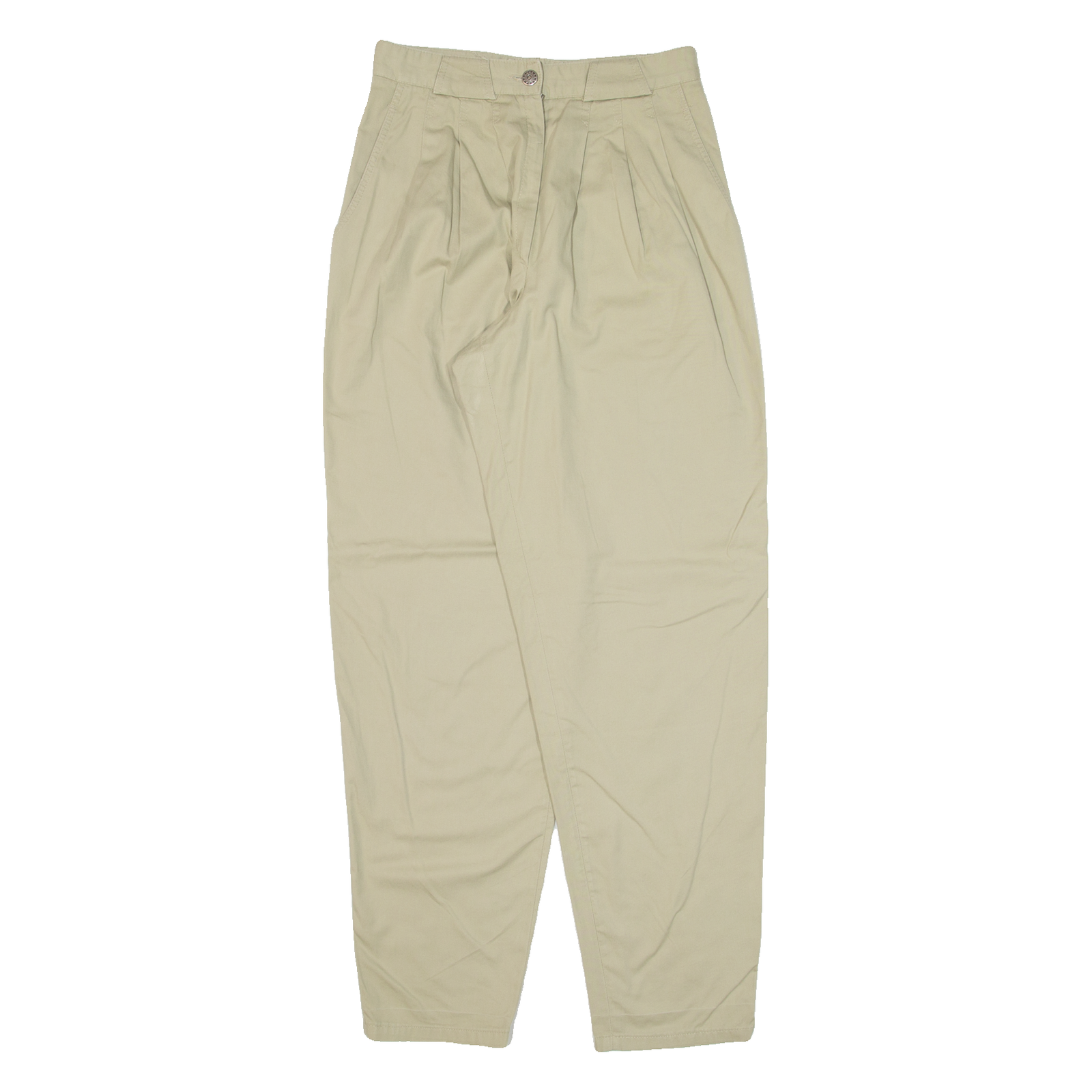 Womens Trousers Beige Relaxed Tapered W27 L30 Refurbished - N/A refurbished available on Cerqular