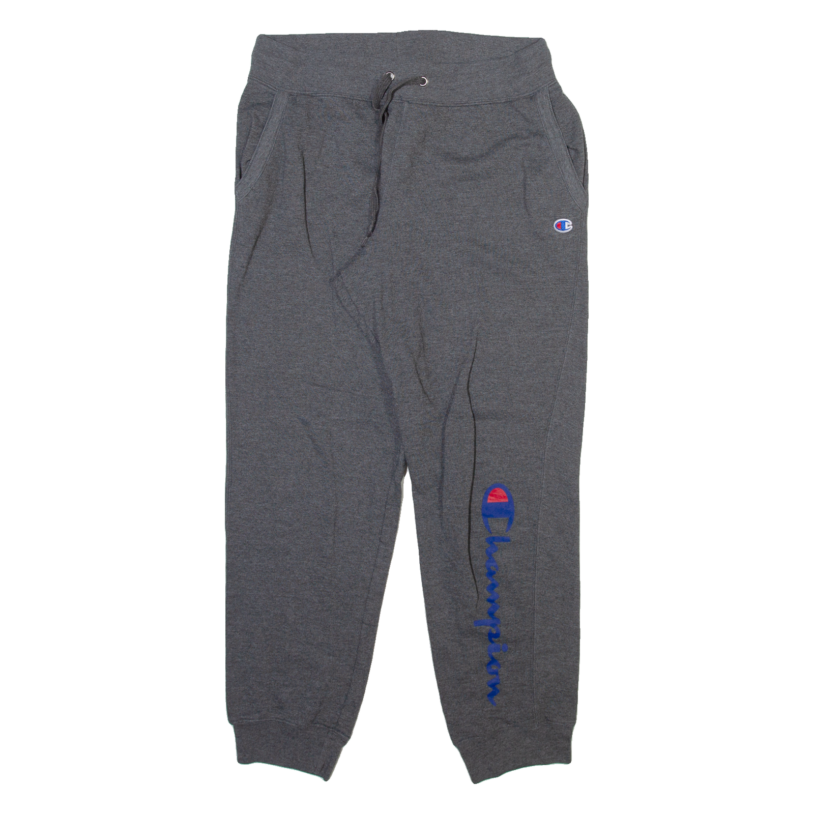 CHAMPION Mens Joggers Grey Tapered L W30 L28 Refurbished - N/A refurbished available on Cerqular