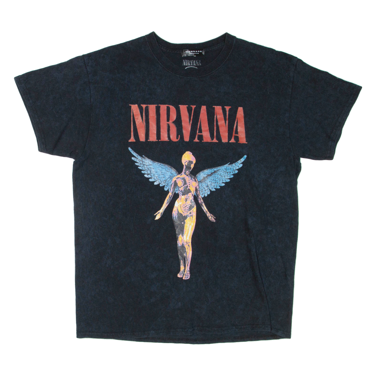 Buy MENACE Nirvana Mens Band T-Shirt Black M Refurbished - $44.19 MENACE Nirvana Mens Band T-Shirt Black M Refurbished - N/A refurbished available on Cerqular