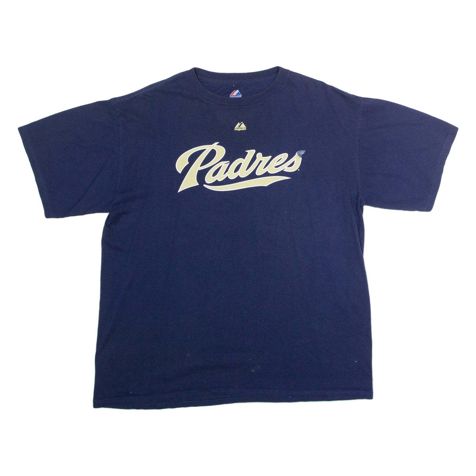 MAJESTIC San Diego Padres #16 Salik Mens T-Shirt Blue USA Crew Neck L Refurbished - N/A refurbished available on Cerqular