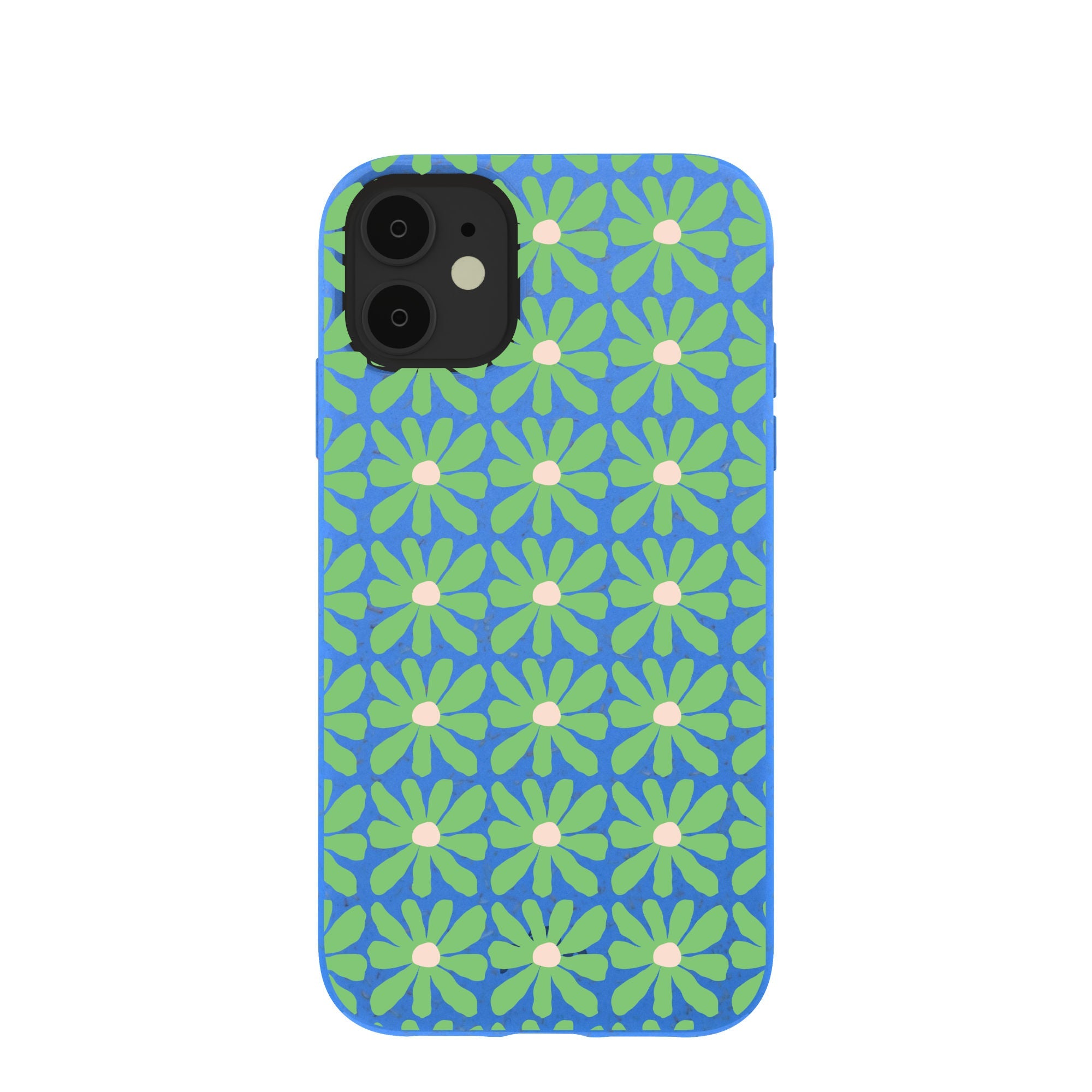 Buy Electric Blue Flower Child iPhone 11 Case Refurbished - $65.00 Electric Blue Flower Child iPhone 11 Case Refurbished - Pela Case refurbished available on Cerqular
