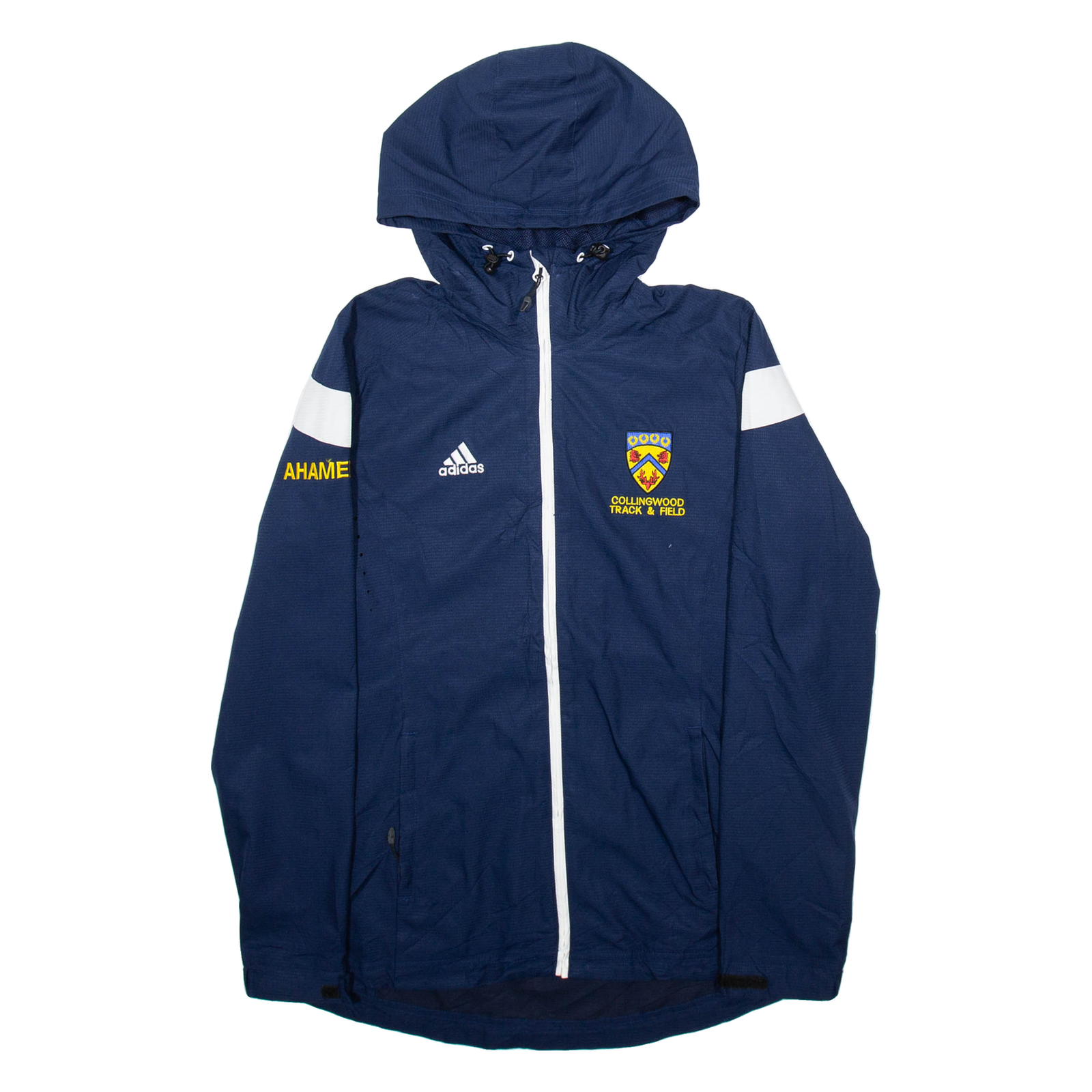ADIDAS Collingwood Track And Field Mens Track Jacket Blue Hooded S Refurbished - N/A refurbished available on Cerqular