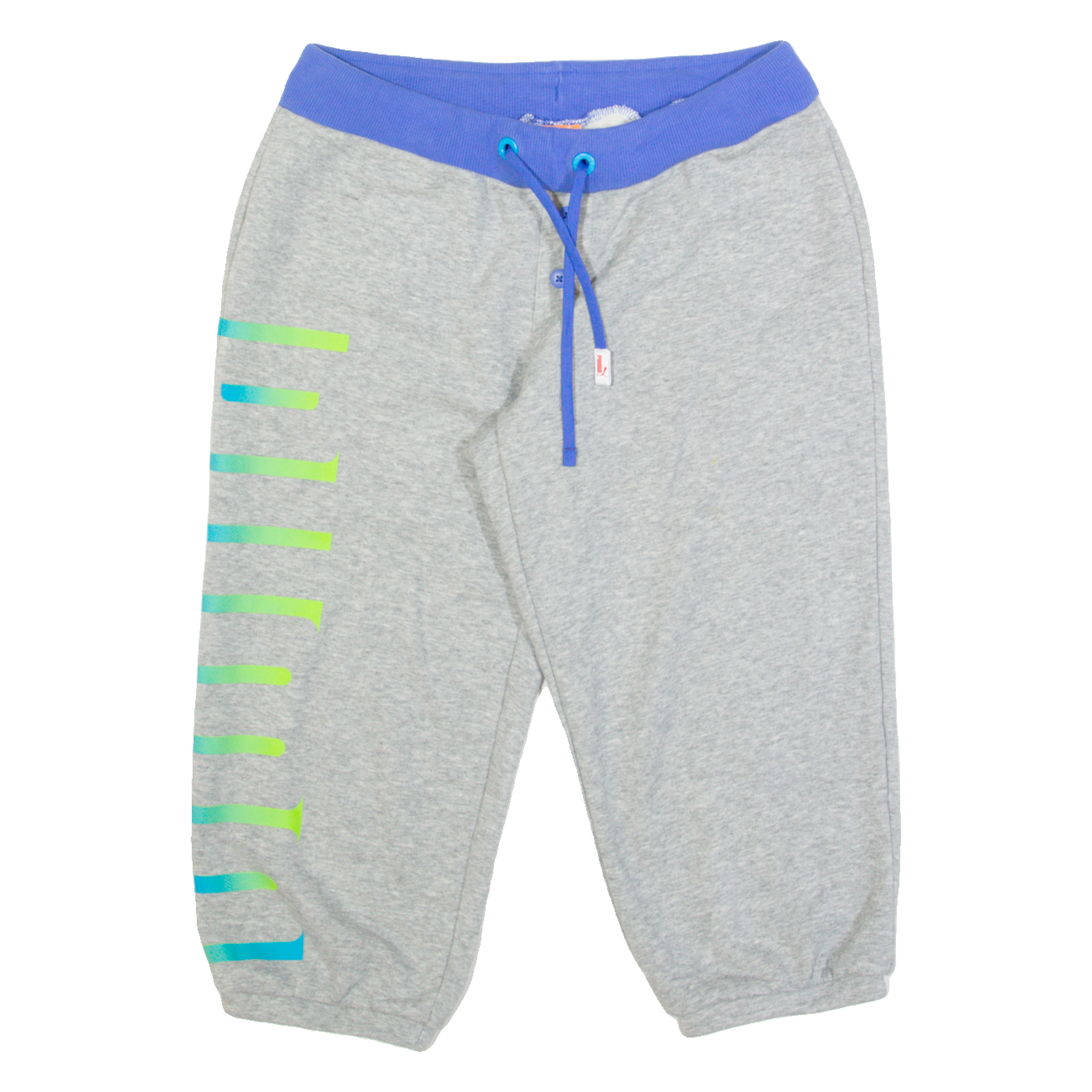 PUMA 3/4 Length Womens Casual Shorts Grey UK 8 W26 Refurbished - N/A refurbished available on Cerqular