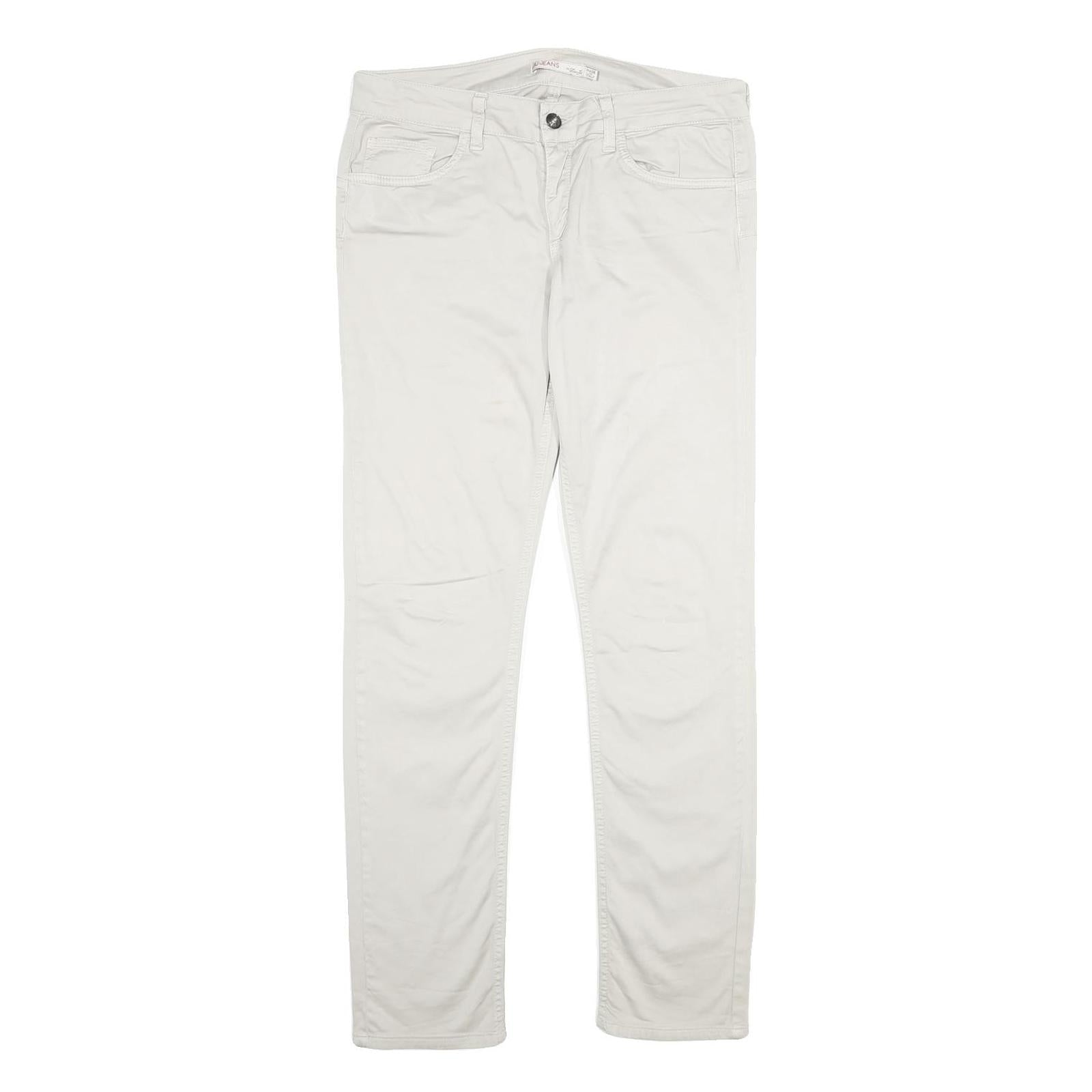 Buy LIU JEANS Womens Cotton Blend White Regular Fit Straight Leg Trousers W30 L30 Refurbished - $20.79 LIU JEANS Womens Cotton Blend White Regular Fit Straight Leg Trousers W30 L30 Refurbished - N/A refurbished available on Cerqular