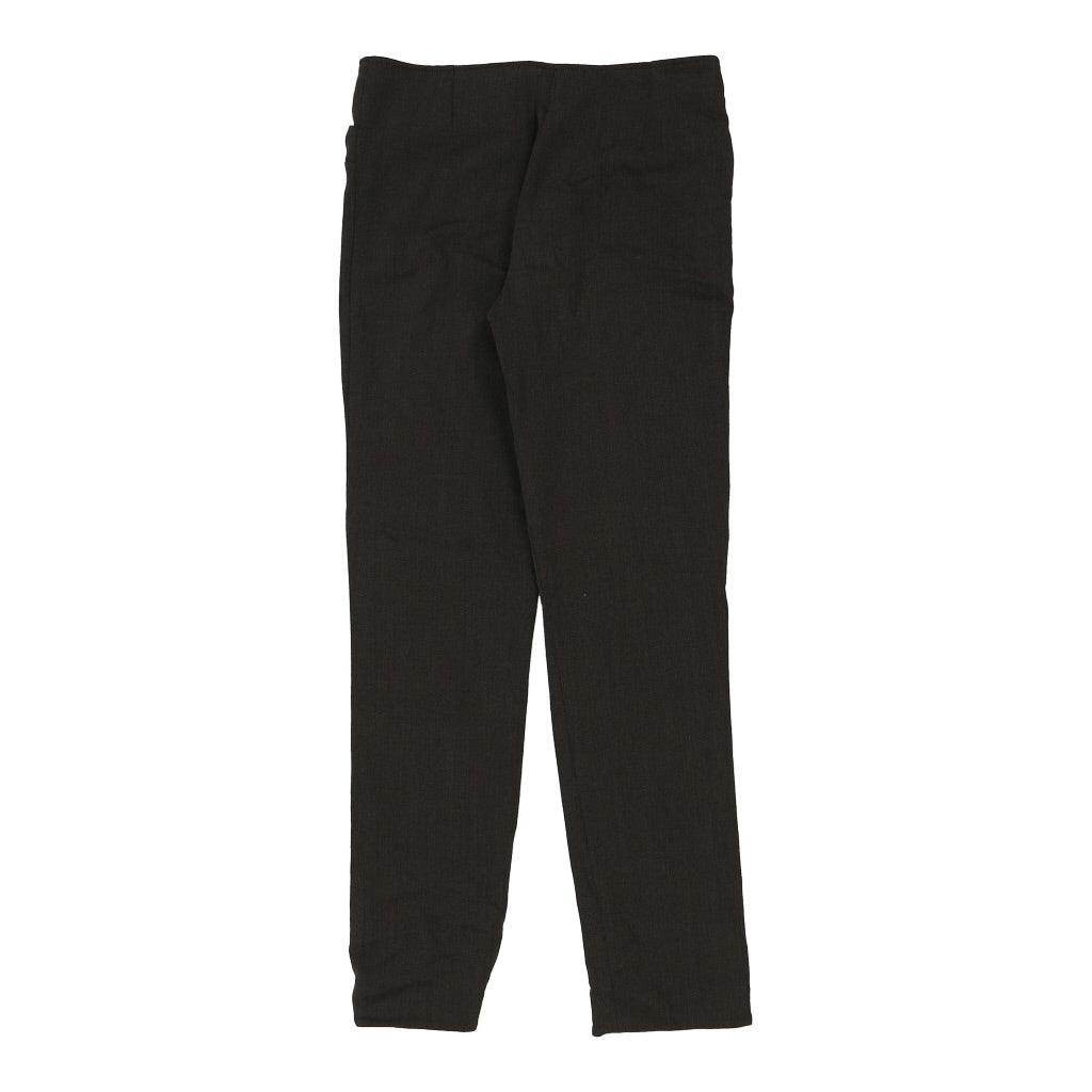 Unbranded Trousers - Medium Black Polyester Blend Refurbished - Thrifted (note: this is a term often used to describe second- refurbished available on Cerqular