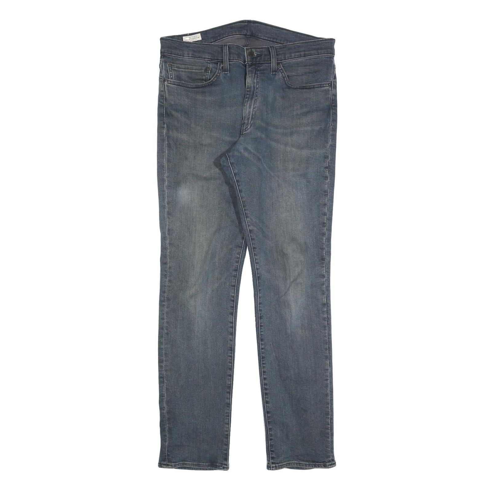LEVI'S 511 BIG E Mens Slim Blue Denim Medium W34 L32 Slim Fit Signature Jeans Refurbished - N/A refurbished available on Cerqular