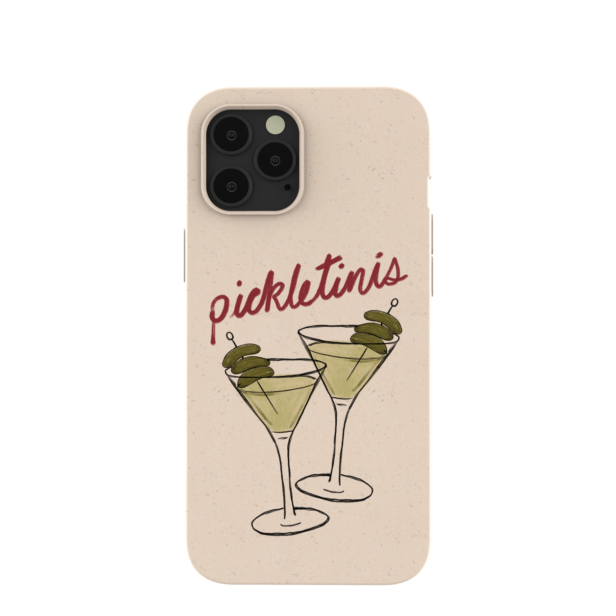 Seashell Pickletinis iPhone 12 Pro Max Case Refurbished - Pela Case refurbished available on Cerqular
