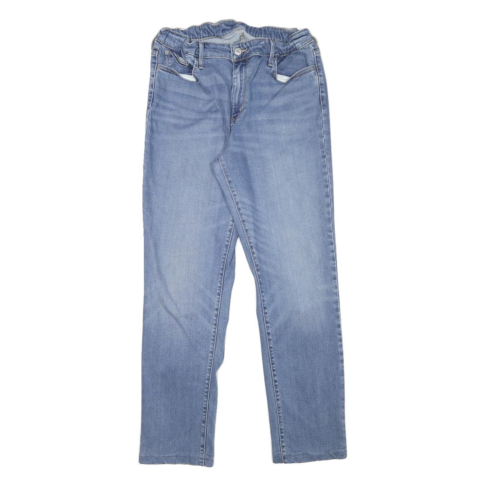 LEVI'S Mens Jeans Blue Regular Straight Denim W27 L29 Classic Cotton Blend Refurbished - N/A refurbished available on Cerqular