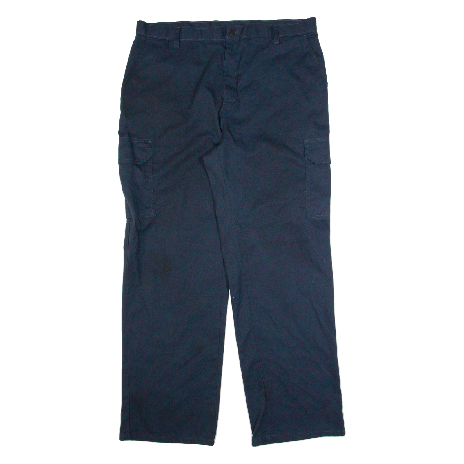 DICKIES Cargo Workwear Mens Trousers Blue Regular Straight W38 L32 Refurbished - N/A refurbished available on Cerqular