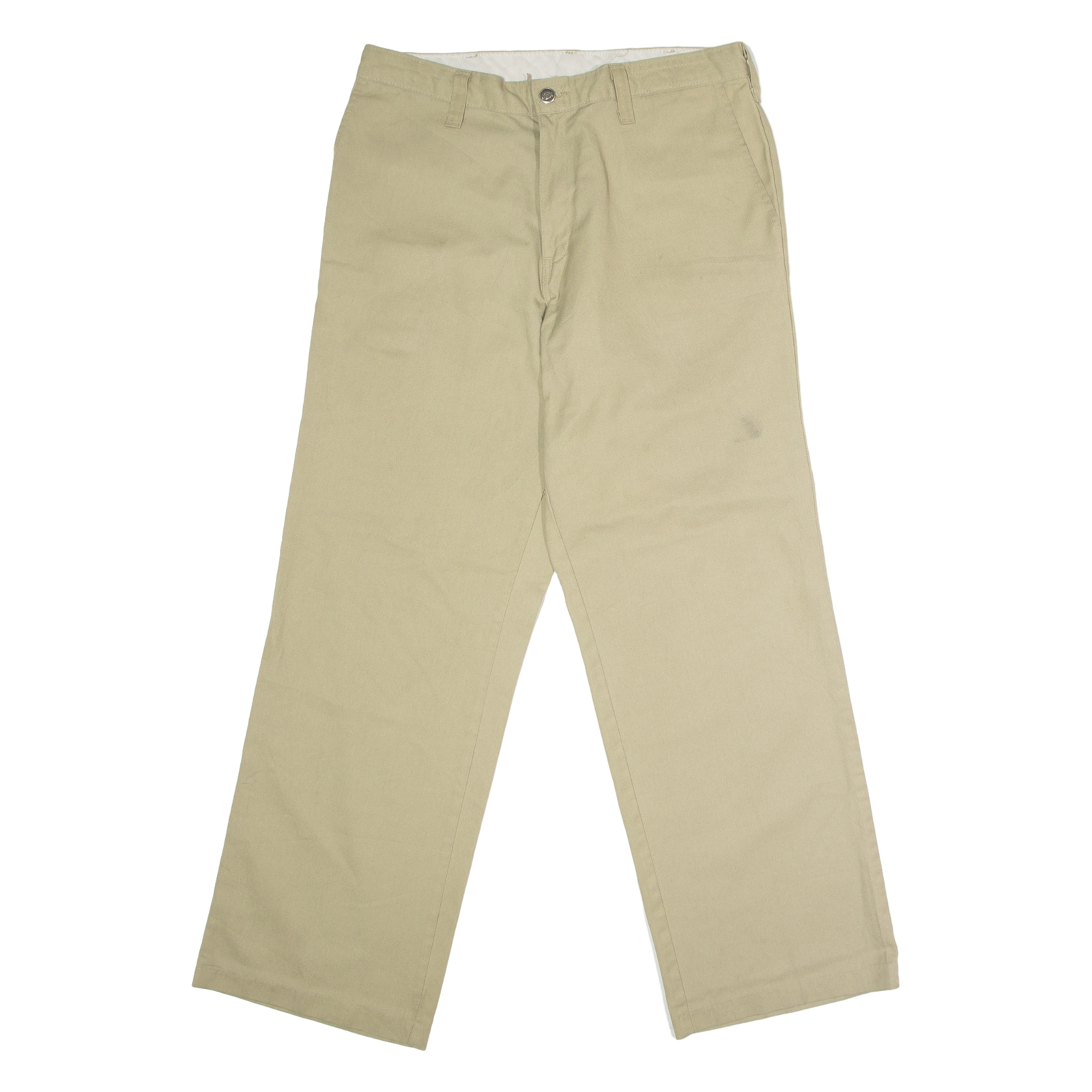 DICKIES Workwear Mens Trousers Beige Regular Straight W34 L32 Refurbished - N/A refurbished available on Cerqular