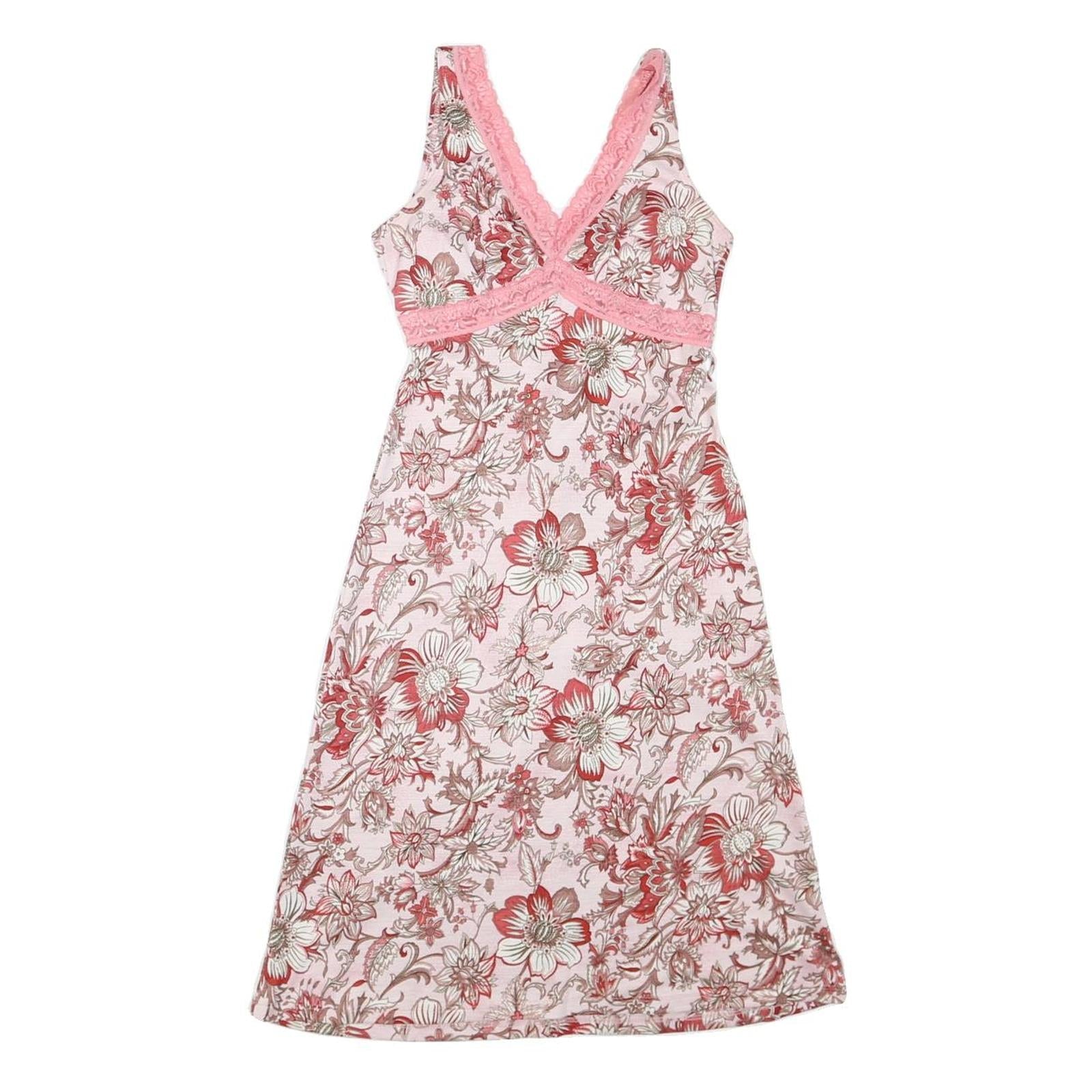 Buy FOREVER21 Womens Pink Floral Print Cotton Blend Day Dress XS Lace Trim V-Neck Refurbished - $23.39 FOREVER21 Womens Pink Floral Print Cotton Blend Day Dress XS Lace Trim V-Neck Refurbished - N/A refurbished available on Cerqular