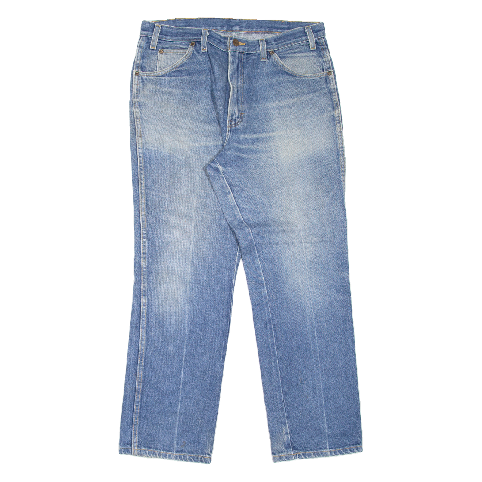 DICKIES Workwear Mens Jeans Blue Regular Straight Stone Wash W36 L30 Refurbished - N/A refurbished available on Cerqular
