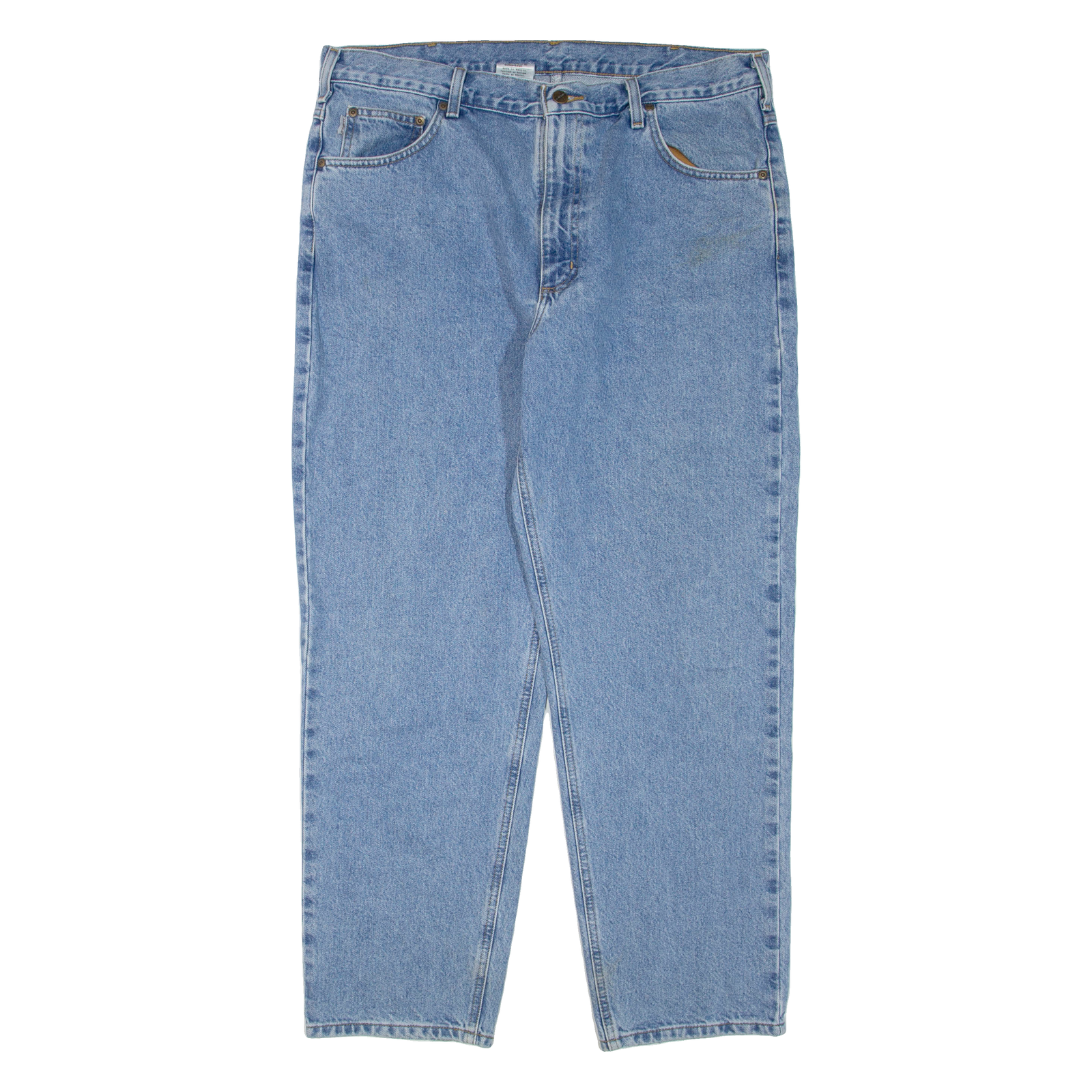 CARHARTT Mens Jeans Blue Regular Tapered W38 L30 Refurbished - N/A refurbished available on Cerqular