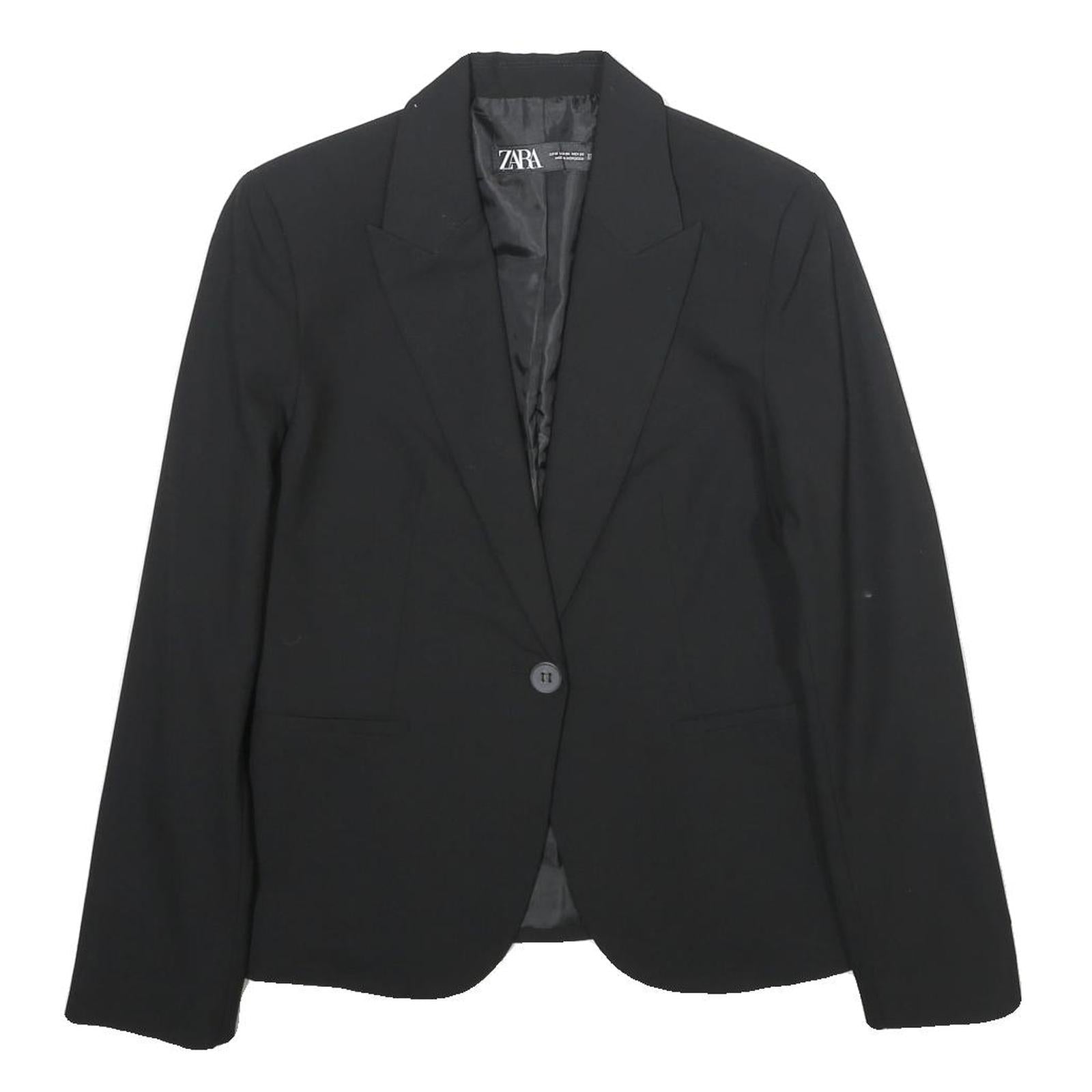 Buy ZARA Womens Black Blazer Jacket UK 8 Woven Classic Button Closure Tailored Refurbished - $41.59 ZARA Womens Black Blazer Jacket UK 8 Woven Classic Button Closure Tailored Refurbished - N/A refurbished available on Cerqular