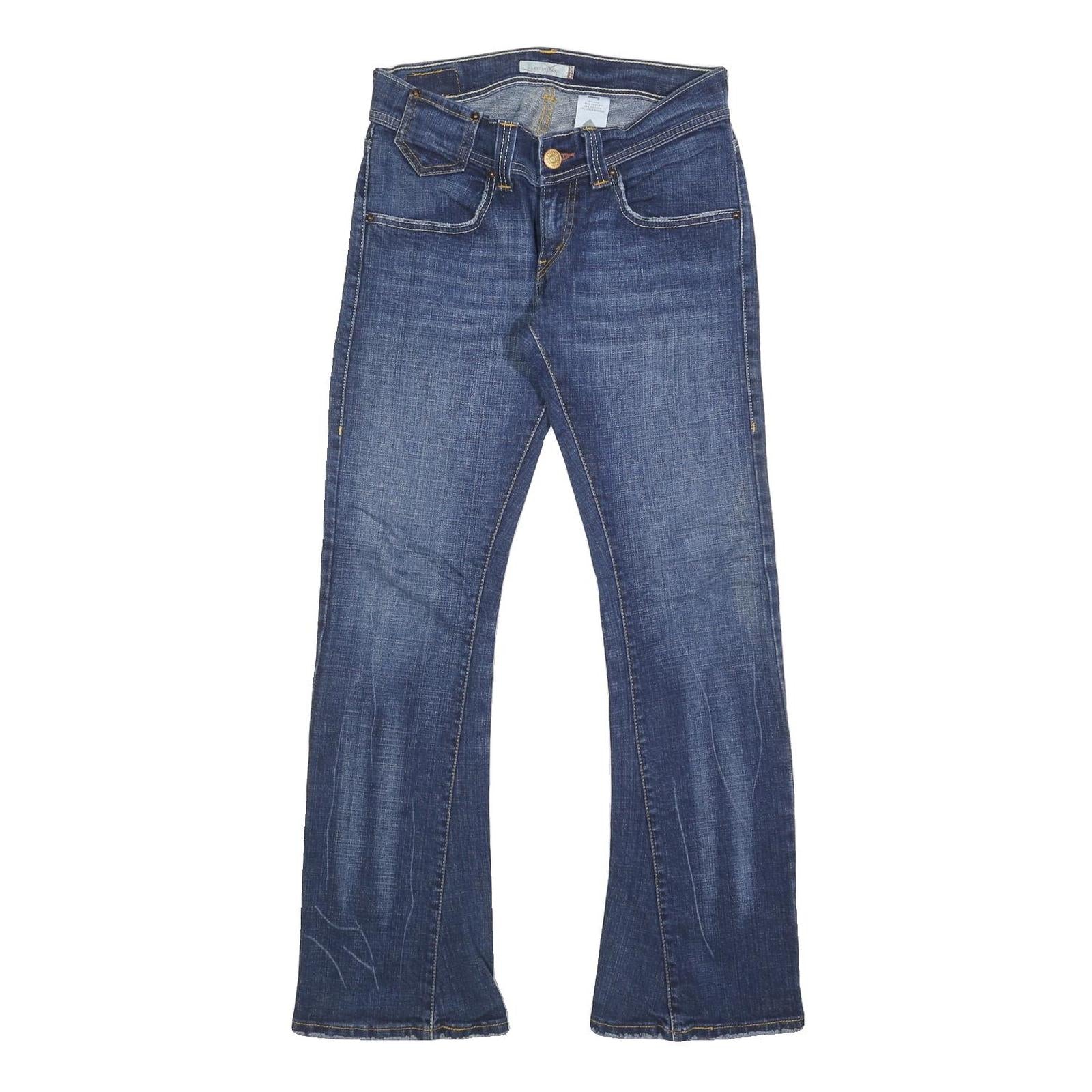 LEVI'S Womens Regular Fit Blue Denim Straight Jeans W28 L30 Classic Cotton Zip Refurbished - N/A refurbished available on Cerqular