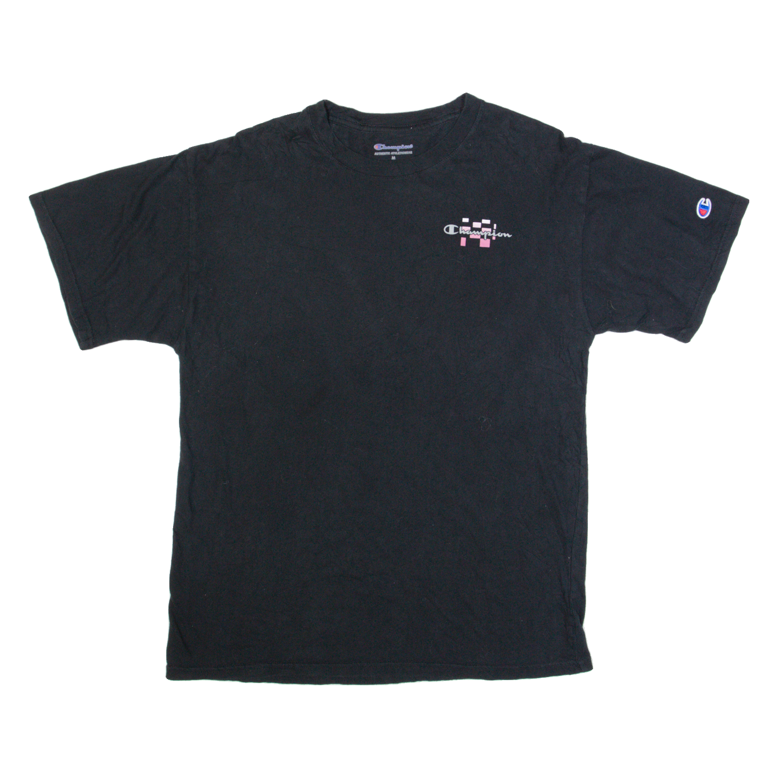 CHAMPION Mens T-Shirt Black M Refurbished - N/A refurbished available on Cerqular