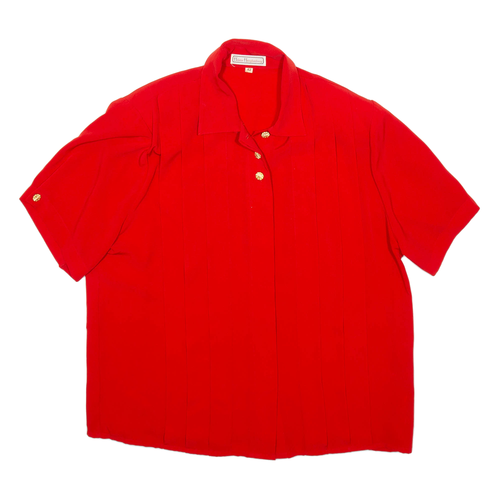 Buy HELENE NYMPHENBURG Womens Shirt Red Collared L Refurbished - $16.89 HELENE NYMPHENBURG Womens Shirt Red Collared L Refurbished - N/A refurbished available on Cerqular
