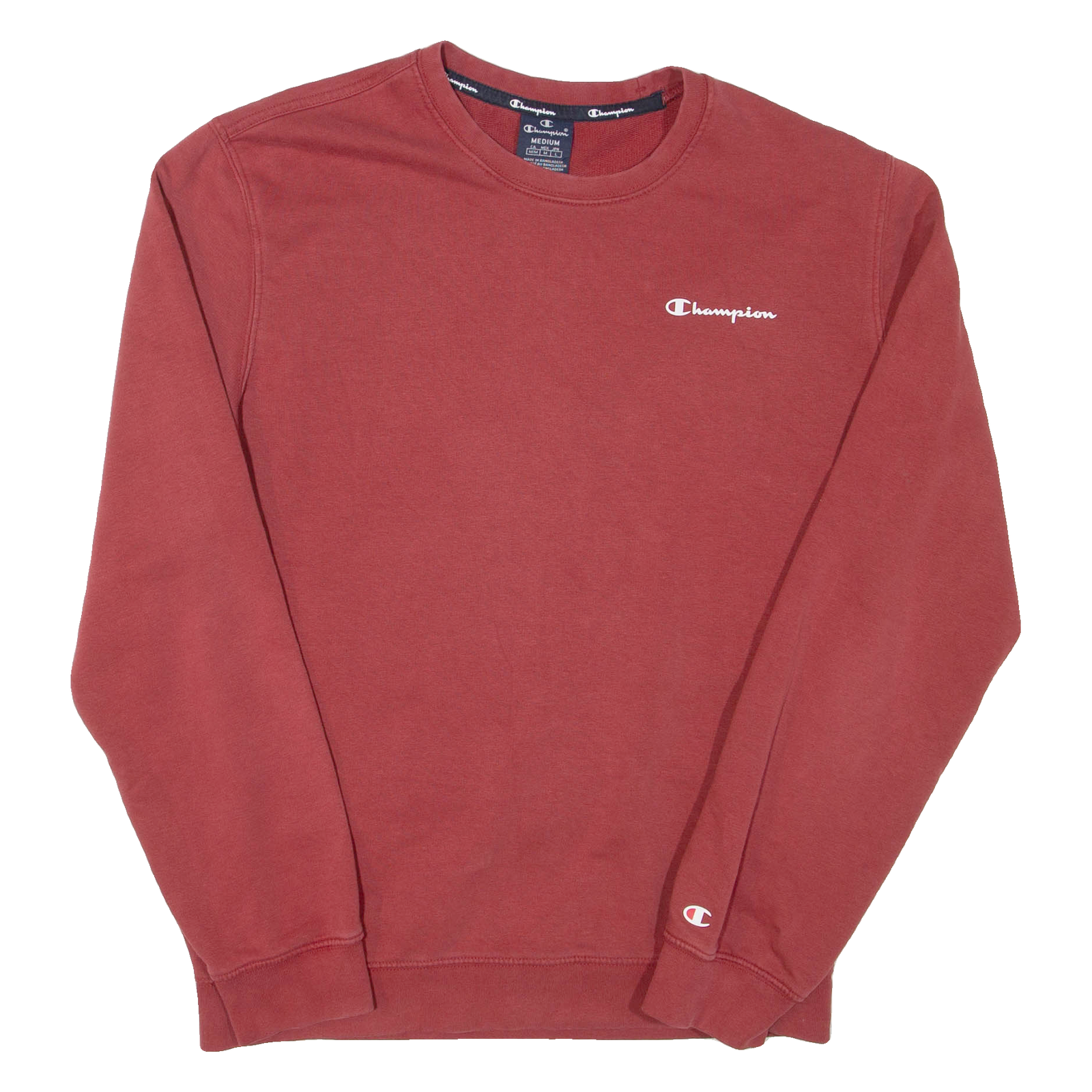 CHAMPION Mens Sweatshirt Orange M Refurbished - N/A refurbished available on Cerqular
