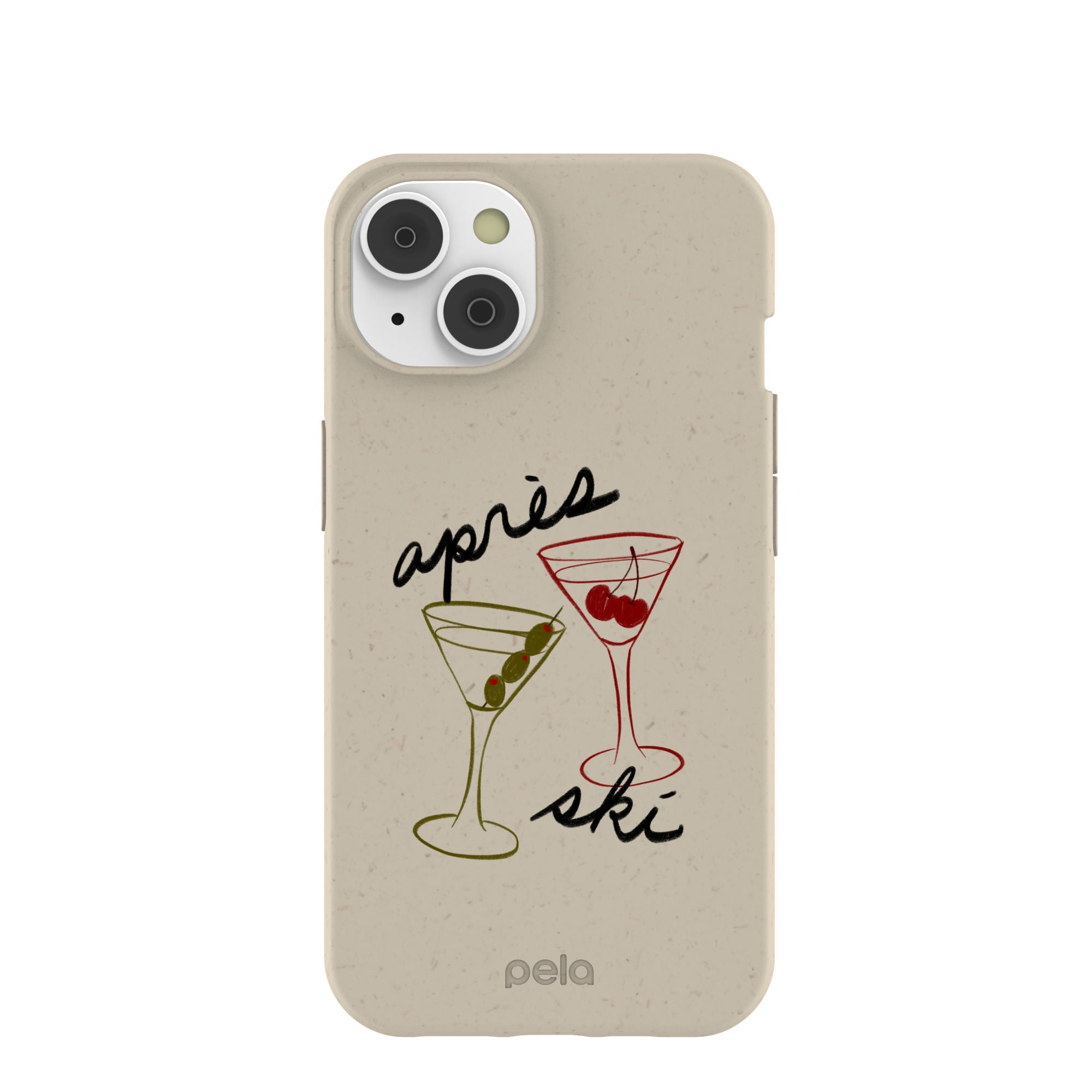 London Fog Apres Ski iPhone 14/16e Case Refurbished - Pela Case refurbished available on Cerqular