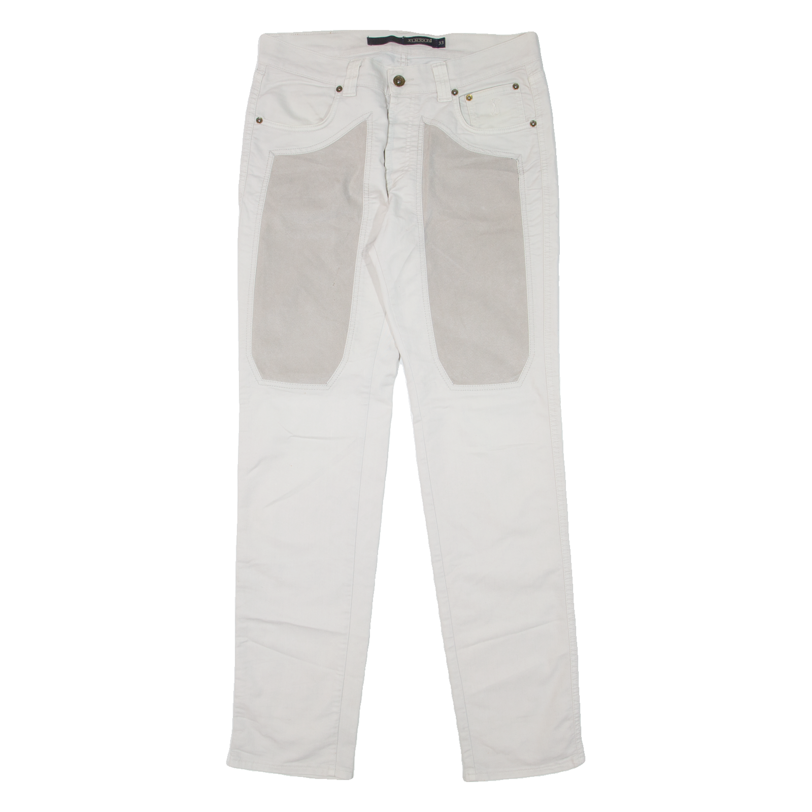 JECKERSON Mens Jeans Grey Slim Straight W33 L33 Refurbished - N/A refurbished available on Cerqular